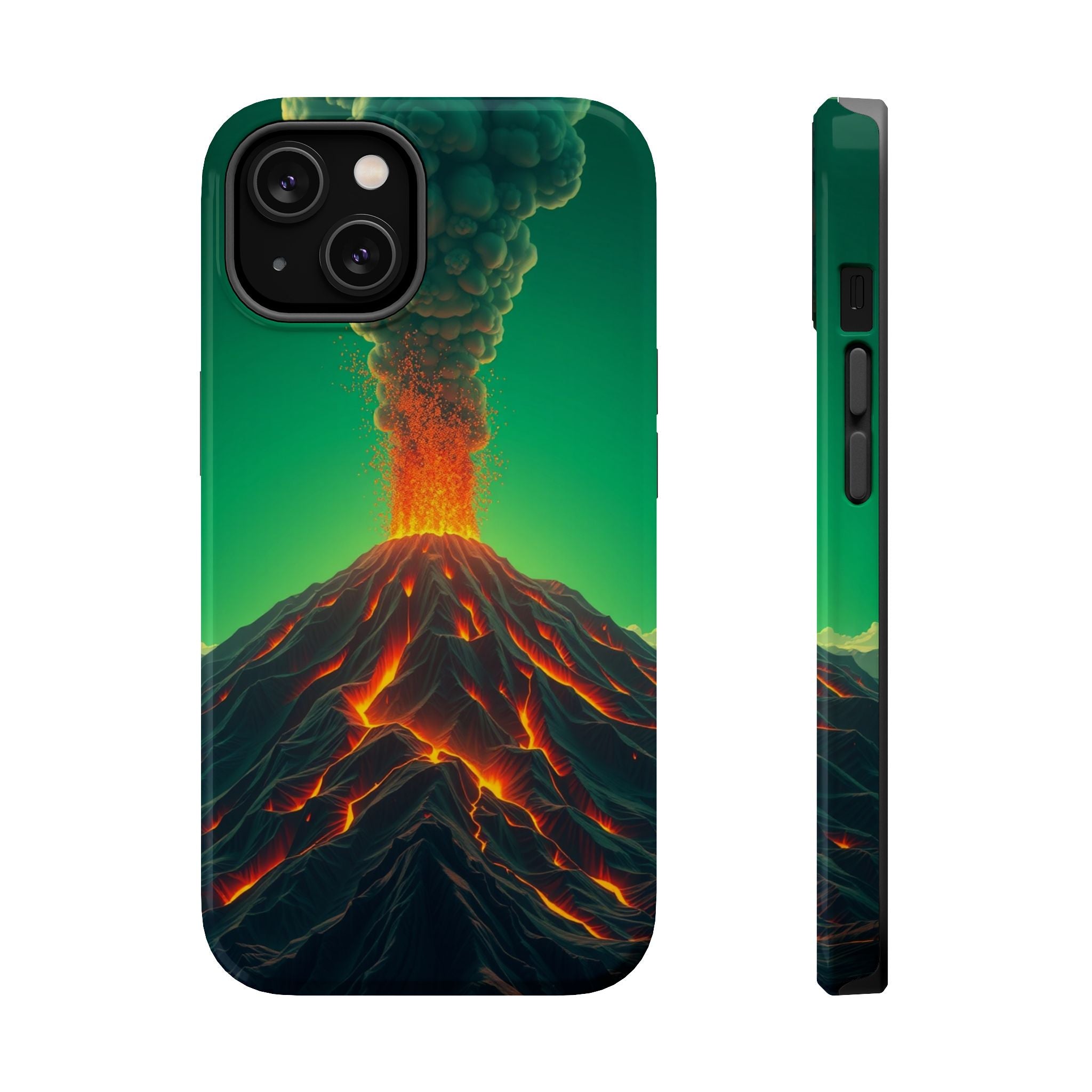 iPhone Dreamy Volcanic Eruption Design Slim Everyday Designer Case · iPhone Case
