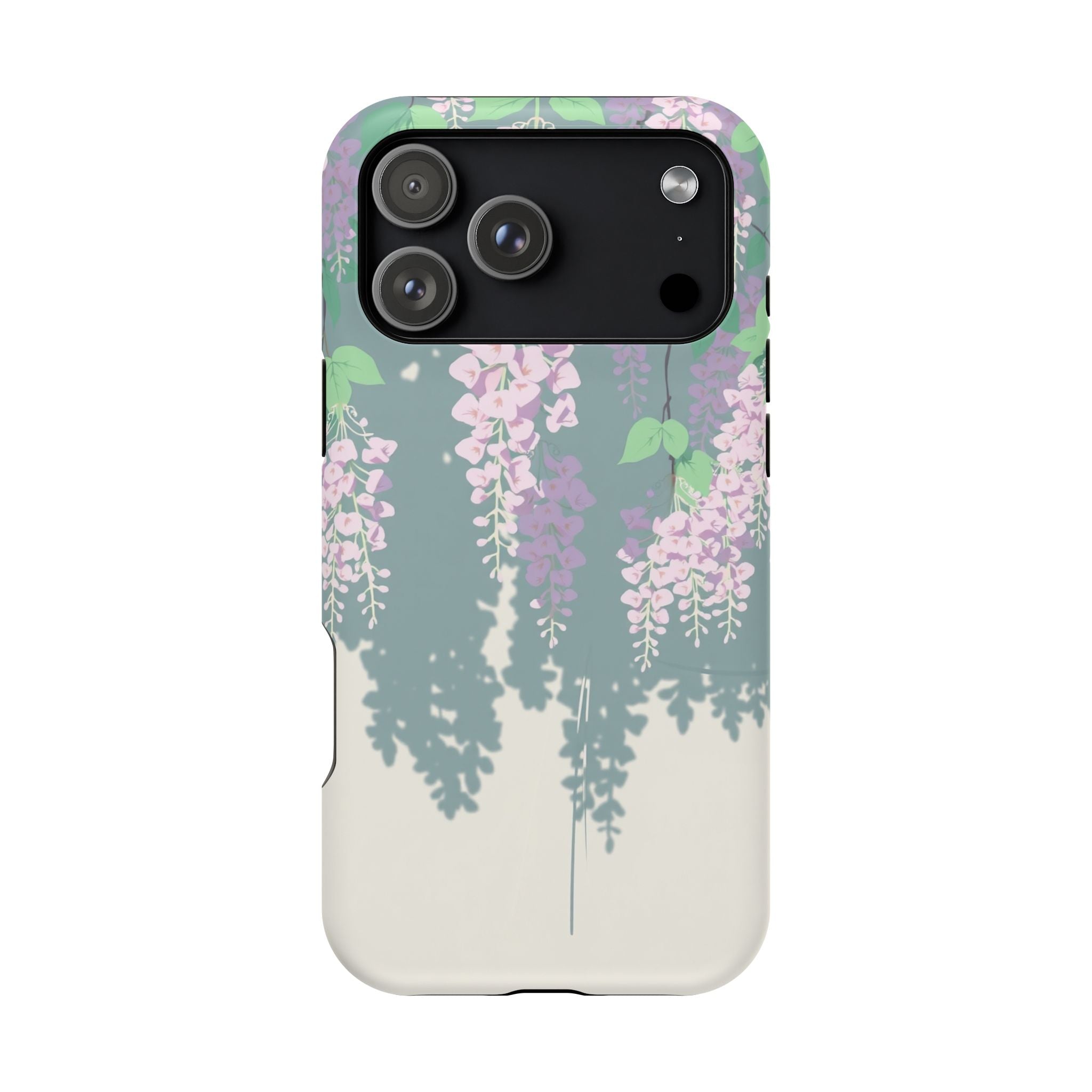 iPhone Dreamy Wisteria Cascade Design Slim Everyday Designer Case · iPhone Case