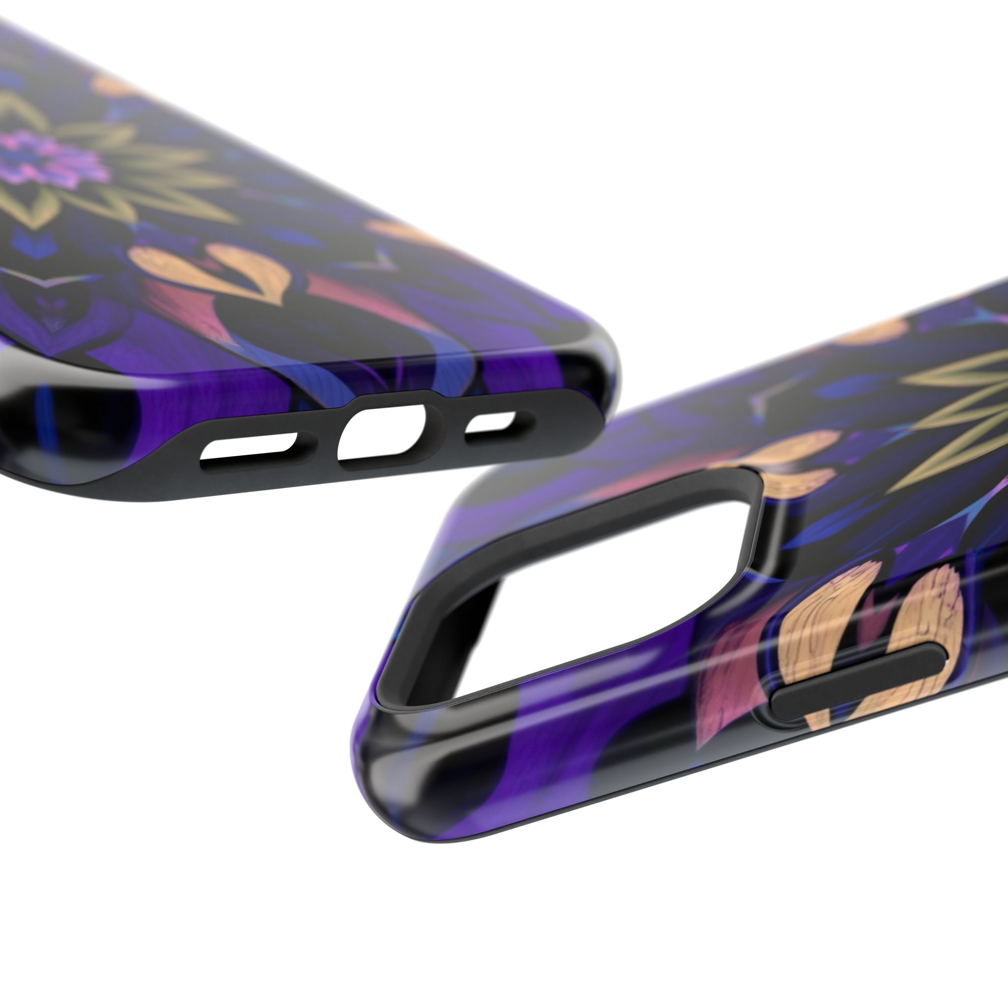 iPhone Floral Mandala Mystic Art Bold Modern Everyday Snap Case · iPhone Case