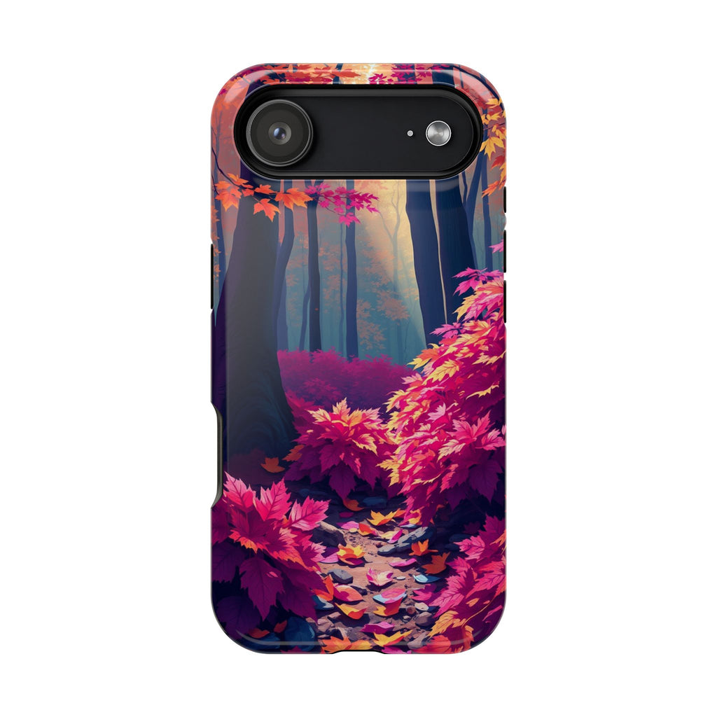 iPhone Earthy Autumn Forest Floor Design Slim Everyday iPhone Designer · iPhone