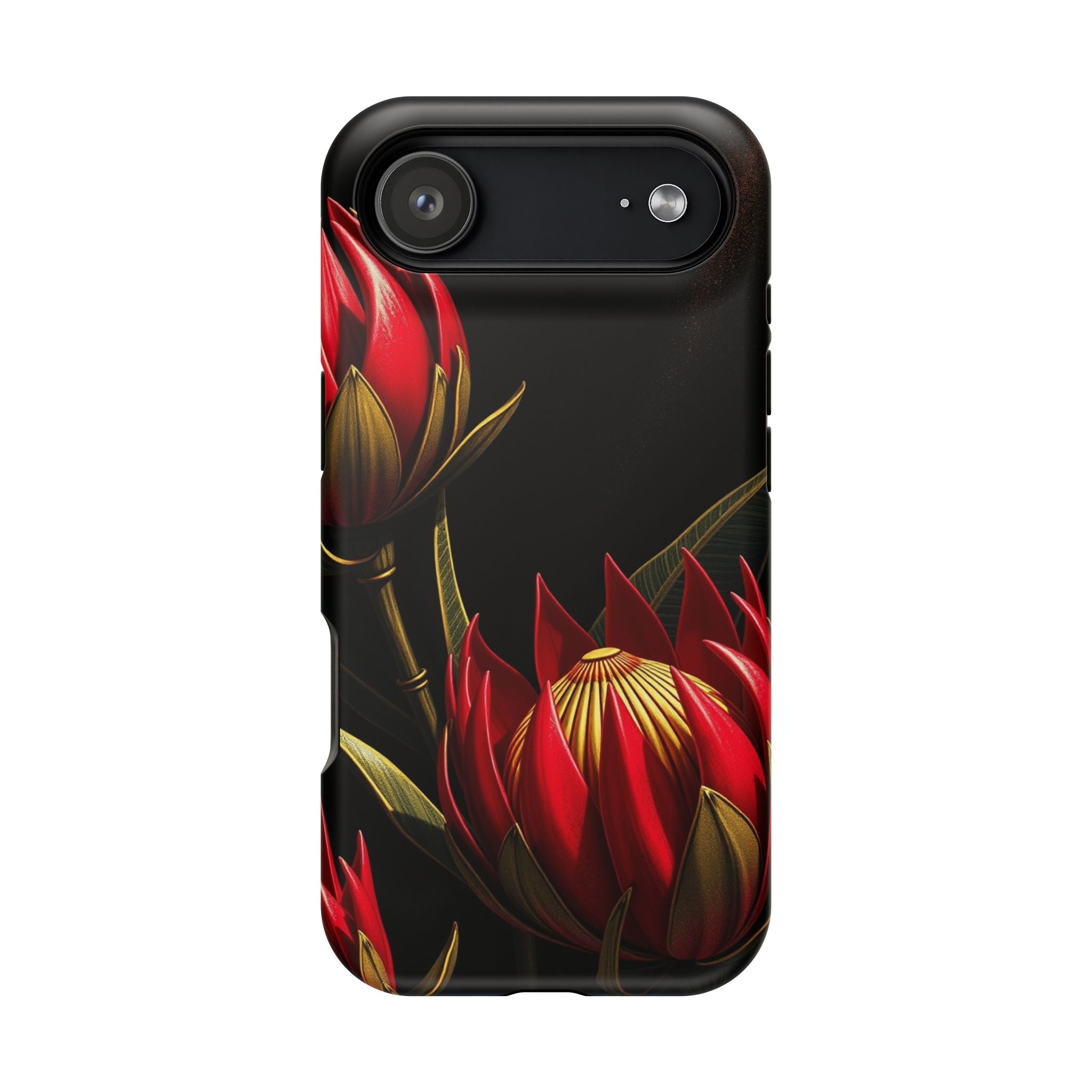 iPhone Protea Bold Gold Foil Luxury Slim Everyday Designer Case · iPhone Case