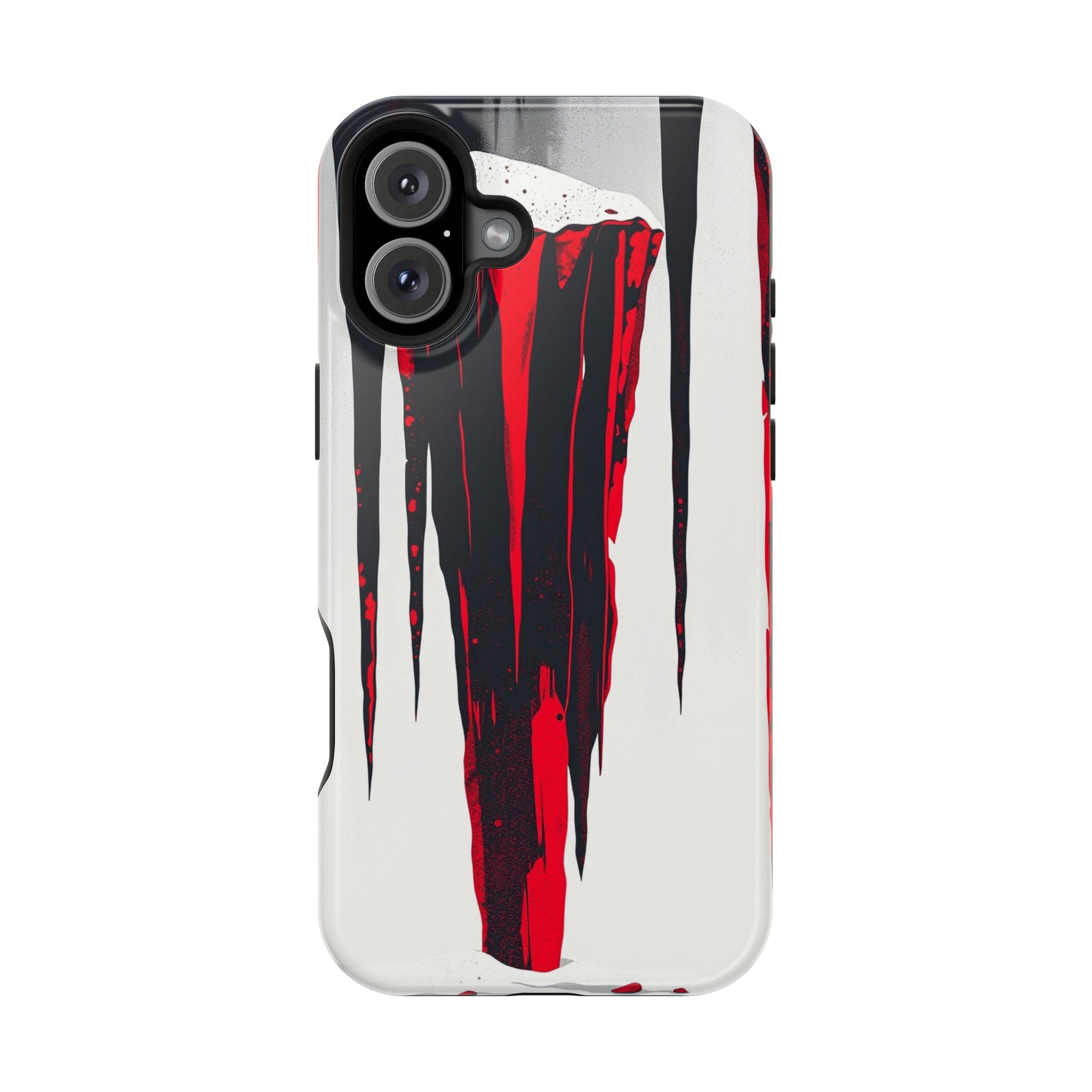 iPhone Black And Crimson Icicle Formation Slim iPhone 15 Everyday · iPhone Case