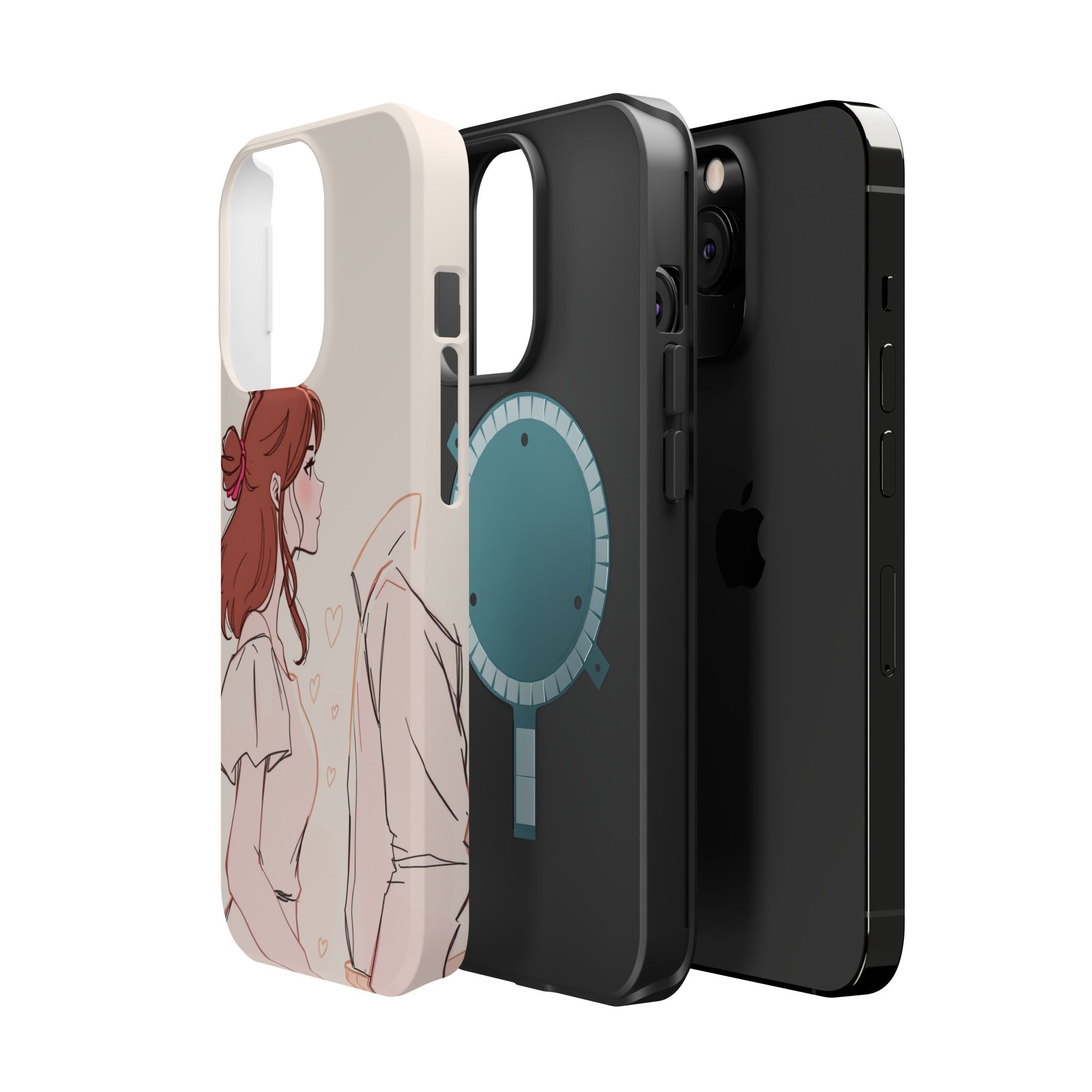 iPhone Serene Main Character Moment Design Slim Everyday Designer Case · iPhone