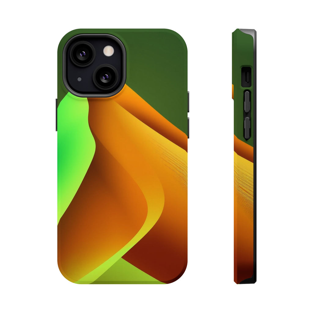 iPhone Emerald Green And Gold Desert Dunes Slim iPhone Everyday · iPhone Case