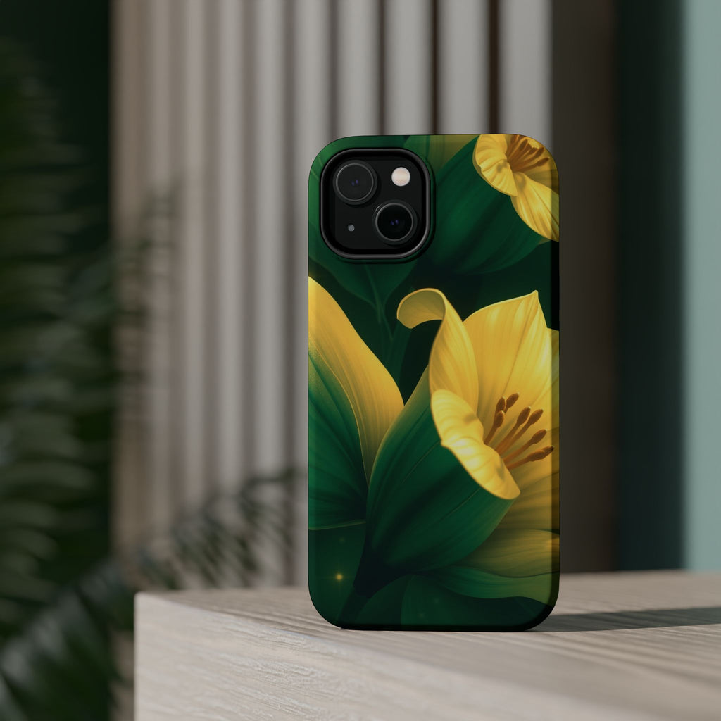 iPhone Night Bloomer Gold Foil Luxury Slim Everyday Designer Case · iPhone Case
