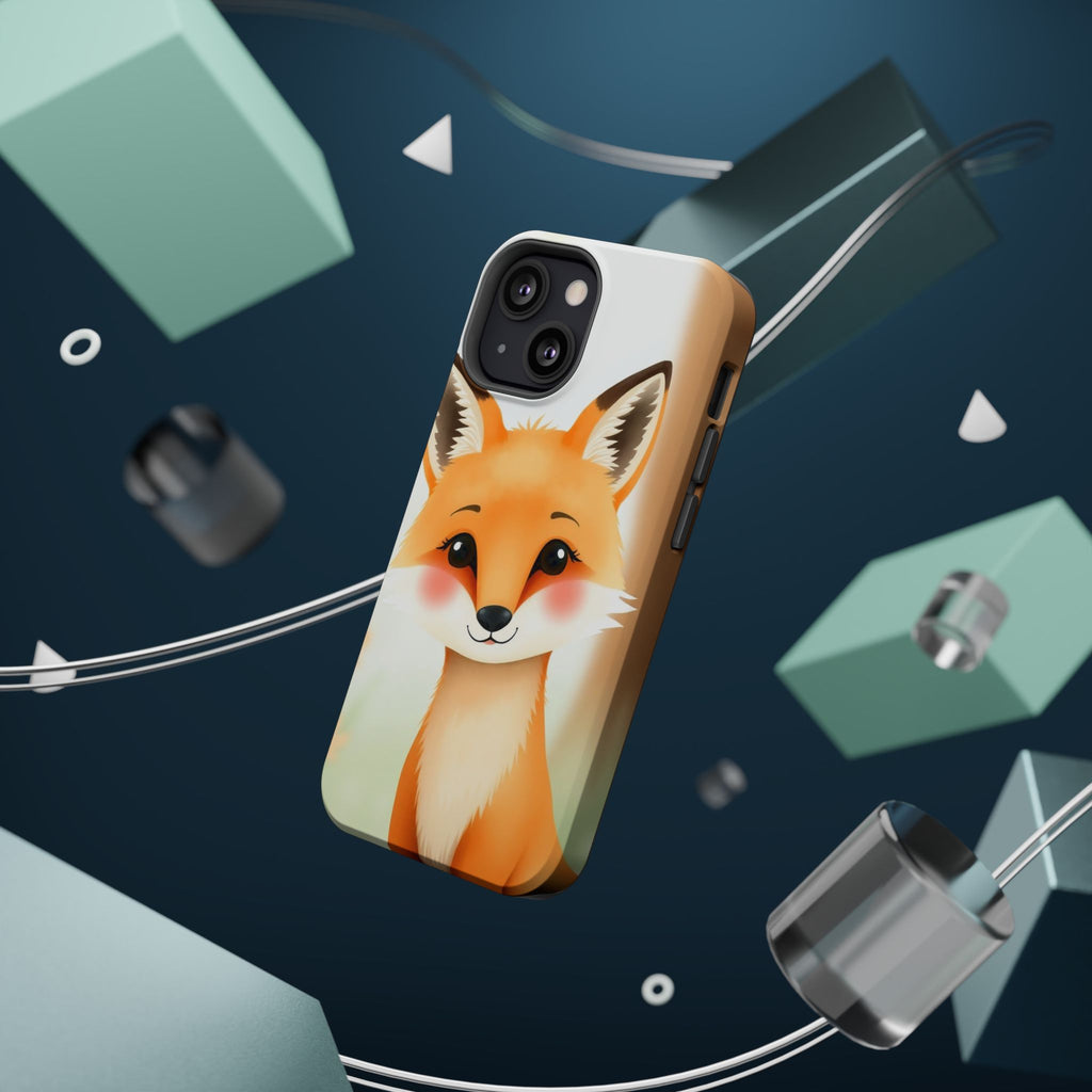 iPhone Watercolor Fox Portrait Kids Fun iPhone Phone Case Gift Slim · iPhone Cas