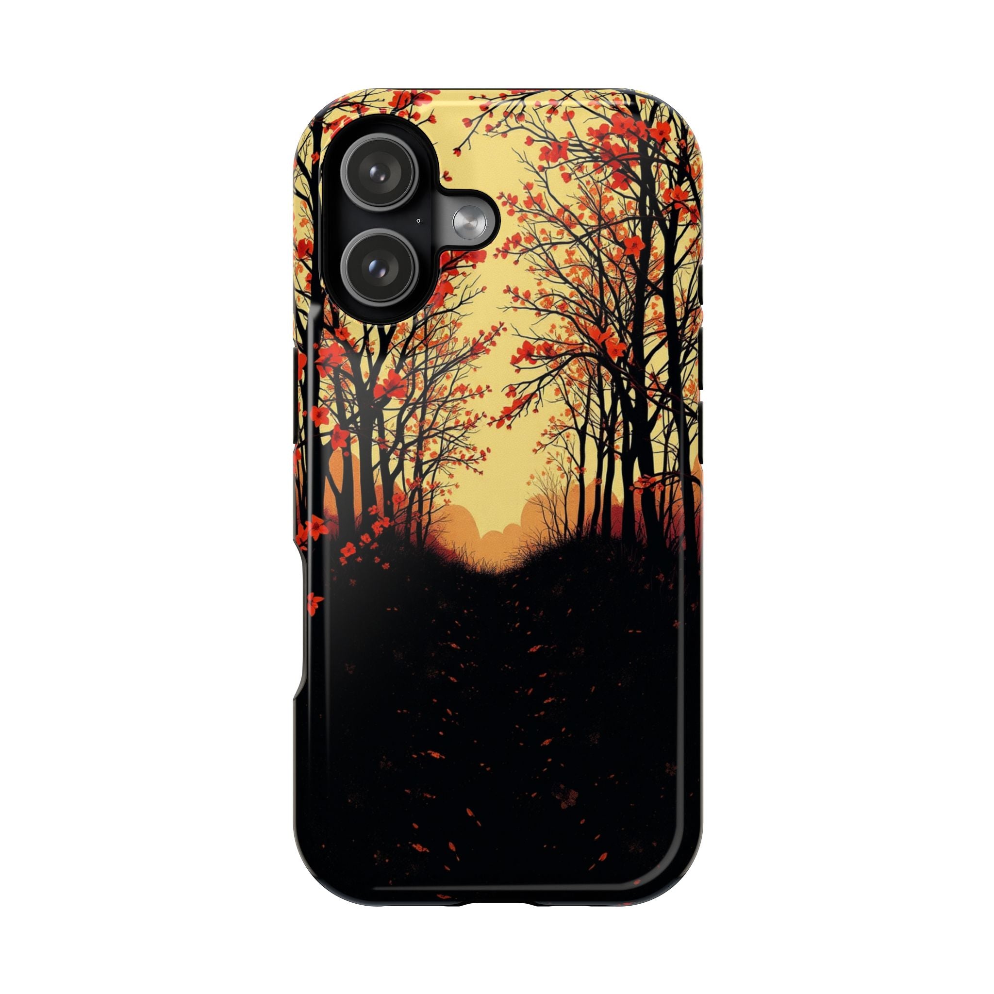iPhone Dreamy Blossom Trail Design Bold Modern Everyday Snap Case · iPhone Case