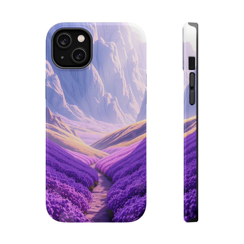 iPhone Lavender And Pearl Valley Floor Slim Everyday Designer Case · iPhone Case