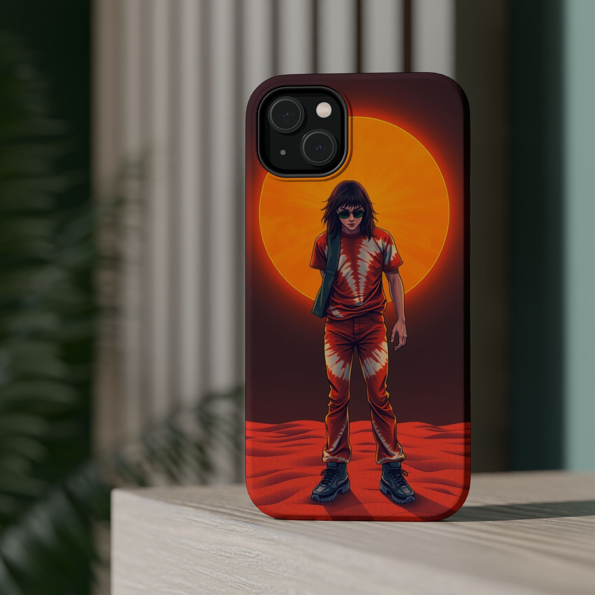 iPhone Tie-Dye 60s Enchanted Art Bold Modern Everyday Snap Case · iPhone Case