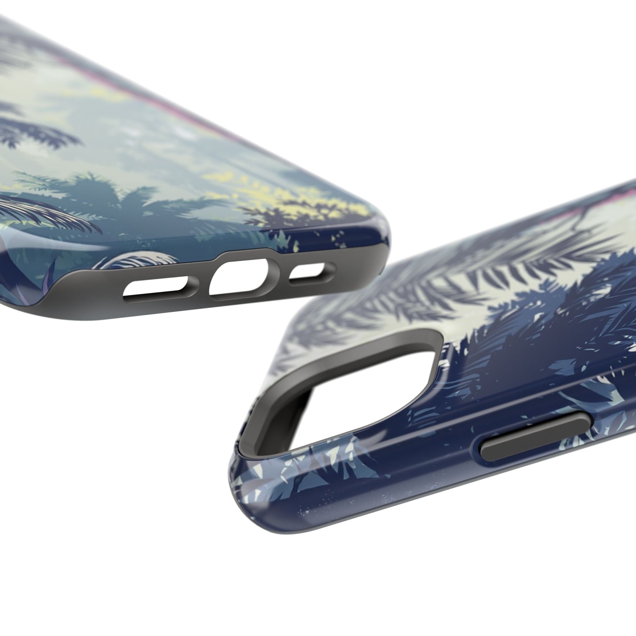 iPhone Rainforest Canopy Grunge Distressed Slim iPhone Everyday · iPhone Case