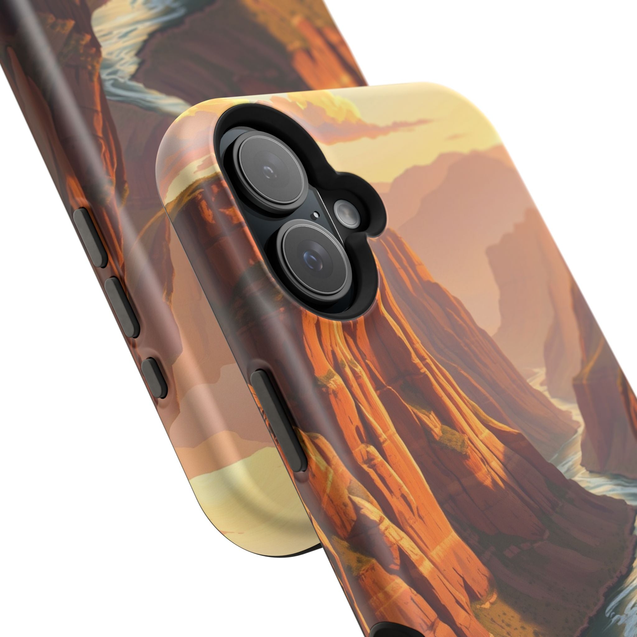 iPhone River Canyon Mystic Art Slim Everyday Designer Case · iPhone Case