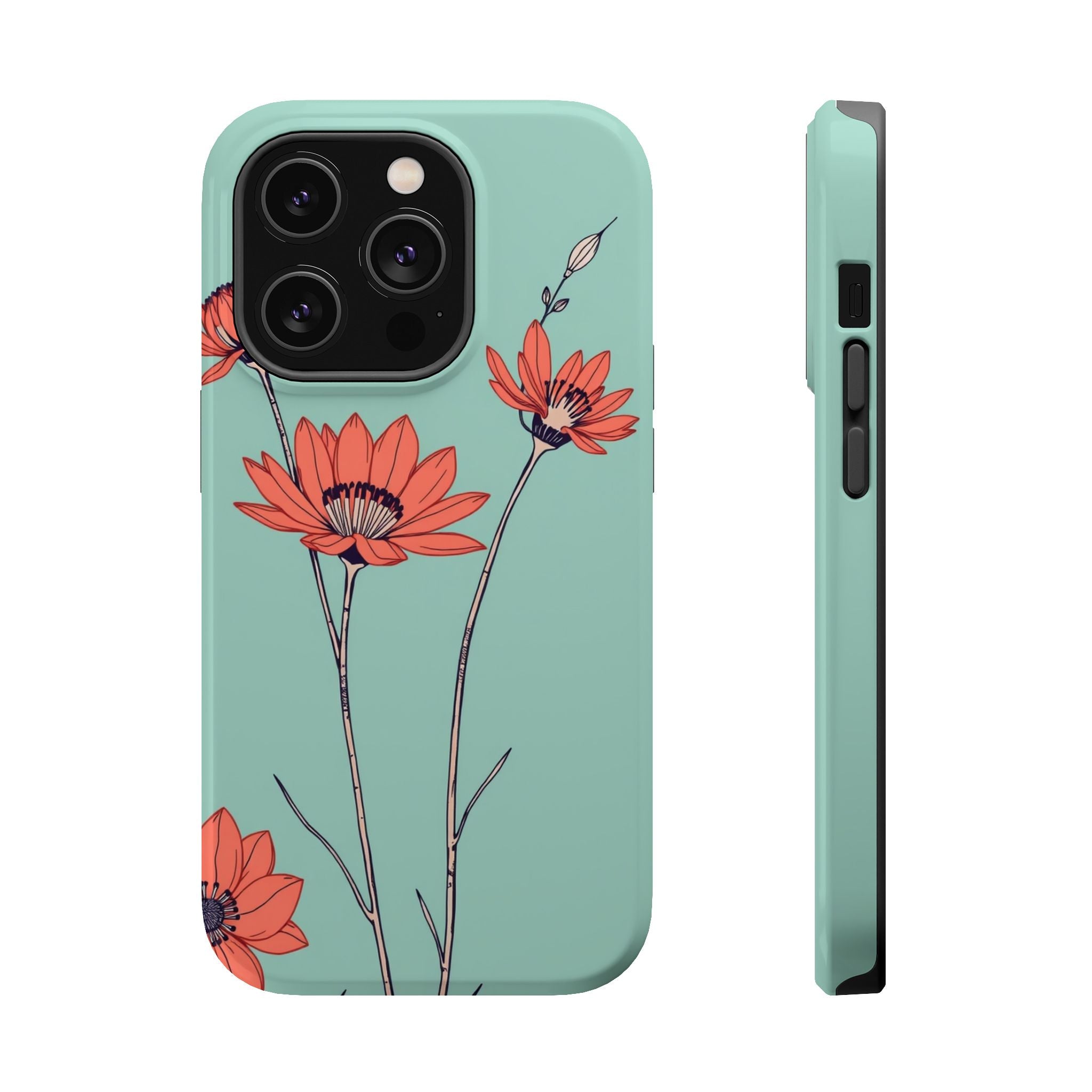 iPhone Vintage Botanical Print Minimalist Line Art Artistic Everyday · iPhone Ca