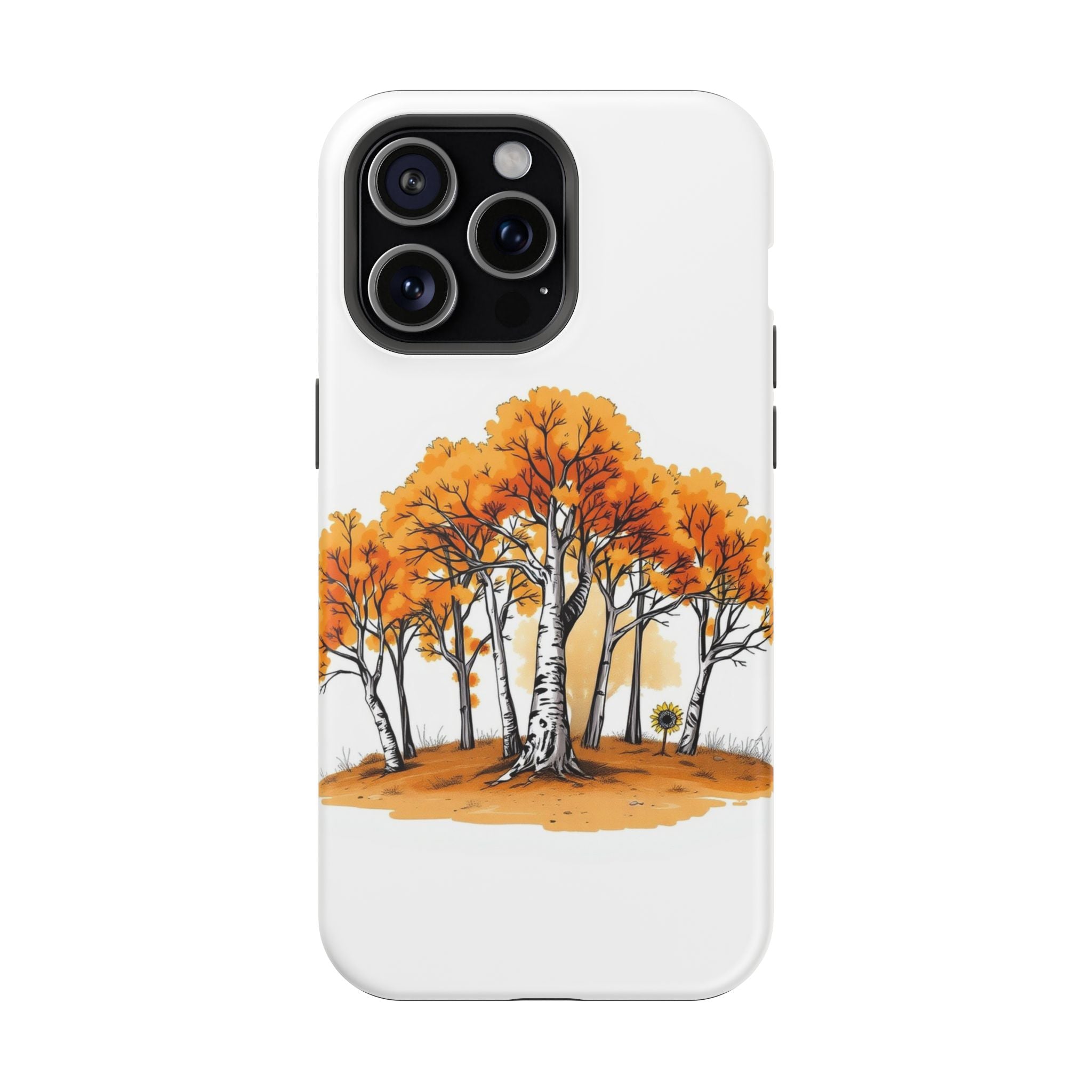 iPhone Dreamy Birch Grove Design Bold Modern Everyday Snap Case · iPhone Case