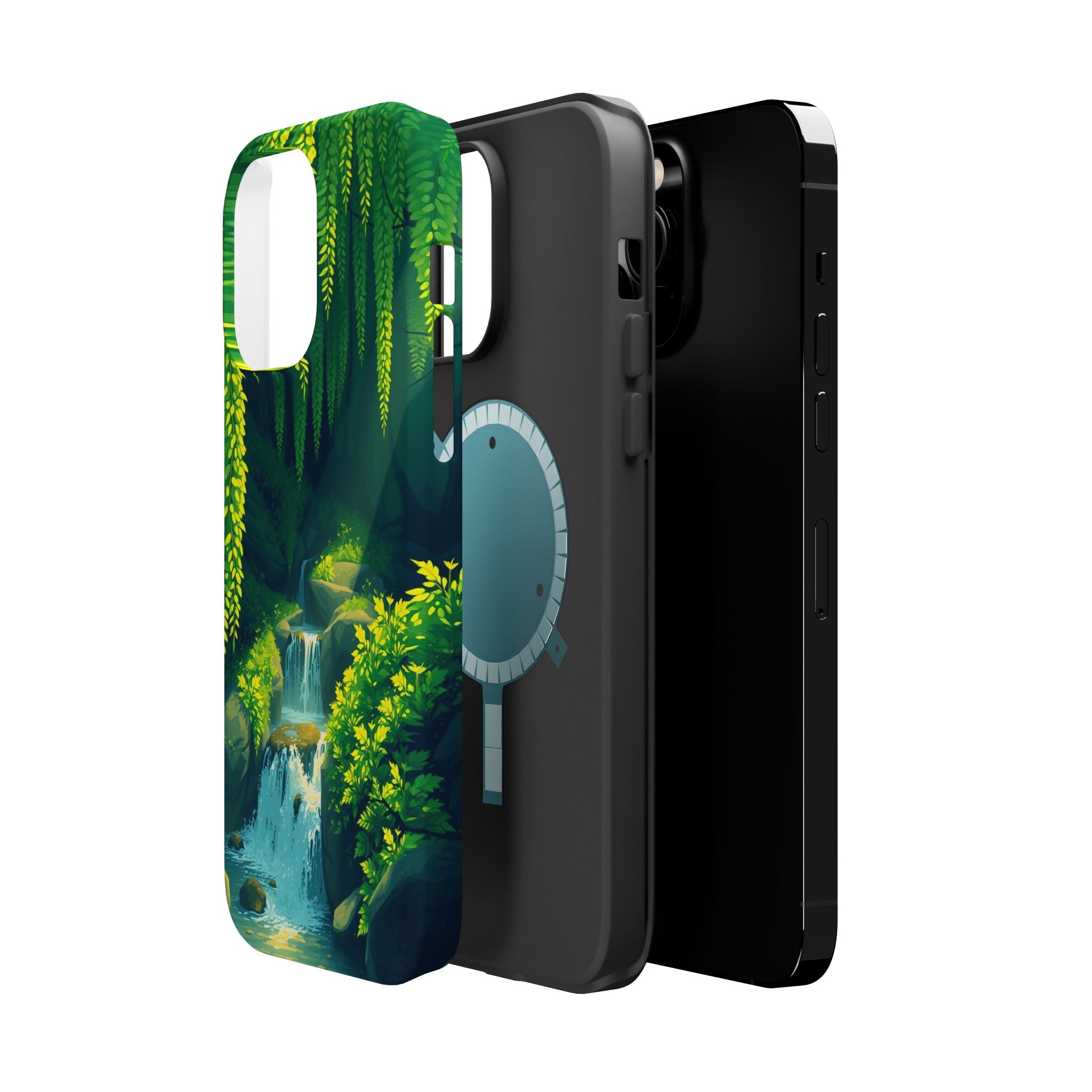 iPhone Earthy Wisteria Cascade Design Slim Everyday iPhone 13 Designer · iPhone