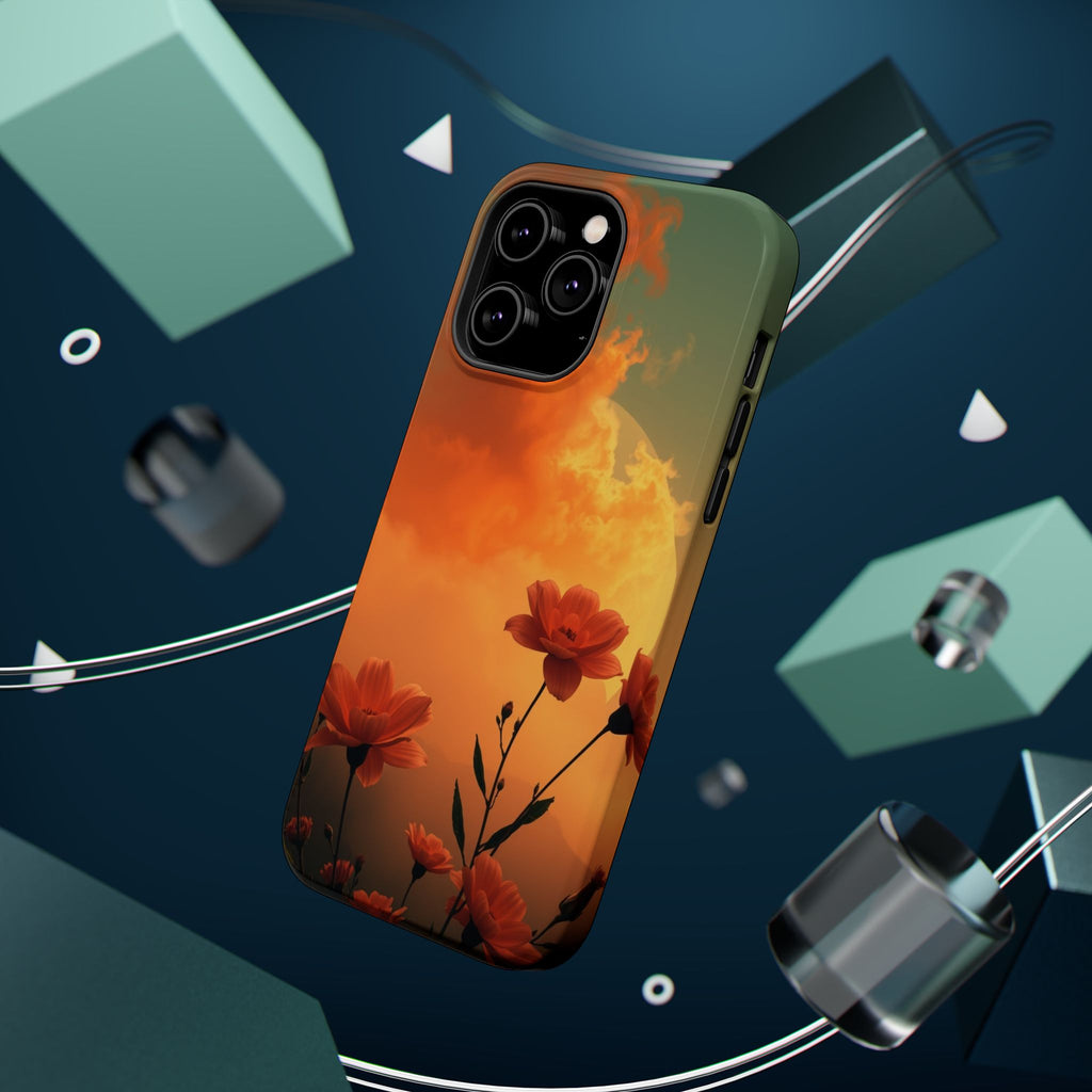 iPhone Floral Ombre Enchanted Art Bold Modern Everyday Snap Case · iPhone Case