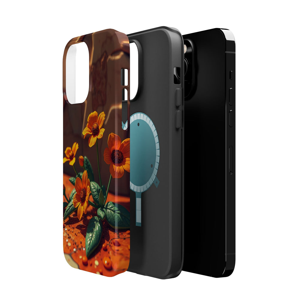 iPhone Floral Terrazzo Bold Art Slim Everyday Designer Case · iPhone Case