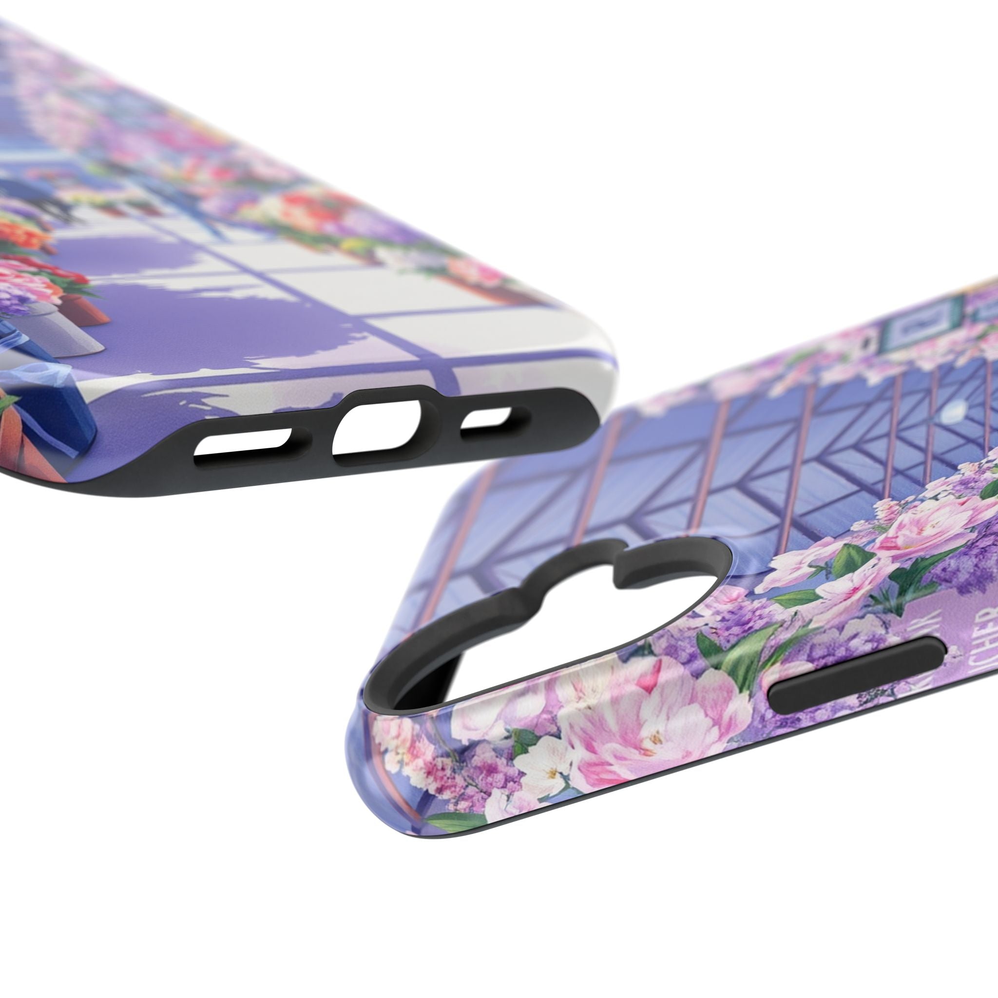 iPhone Flower Market Cinematic Art Clean Minimal Snap Cas Slim Snap Case · iPhon