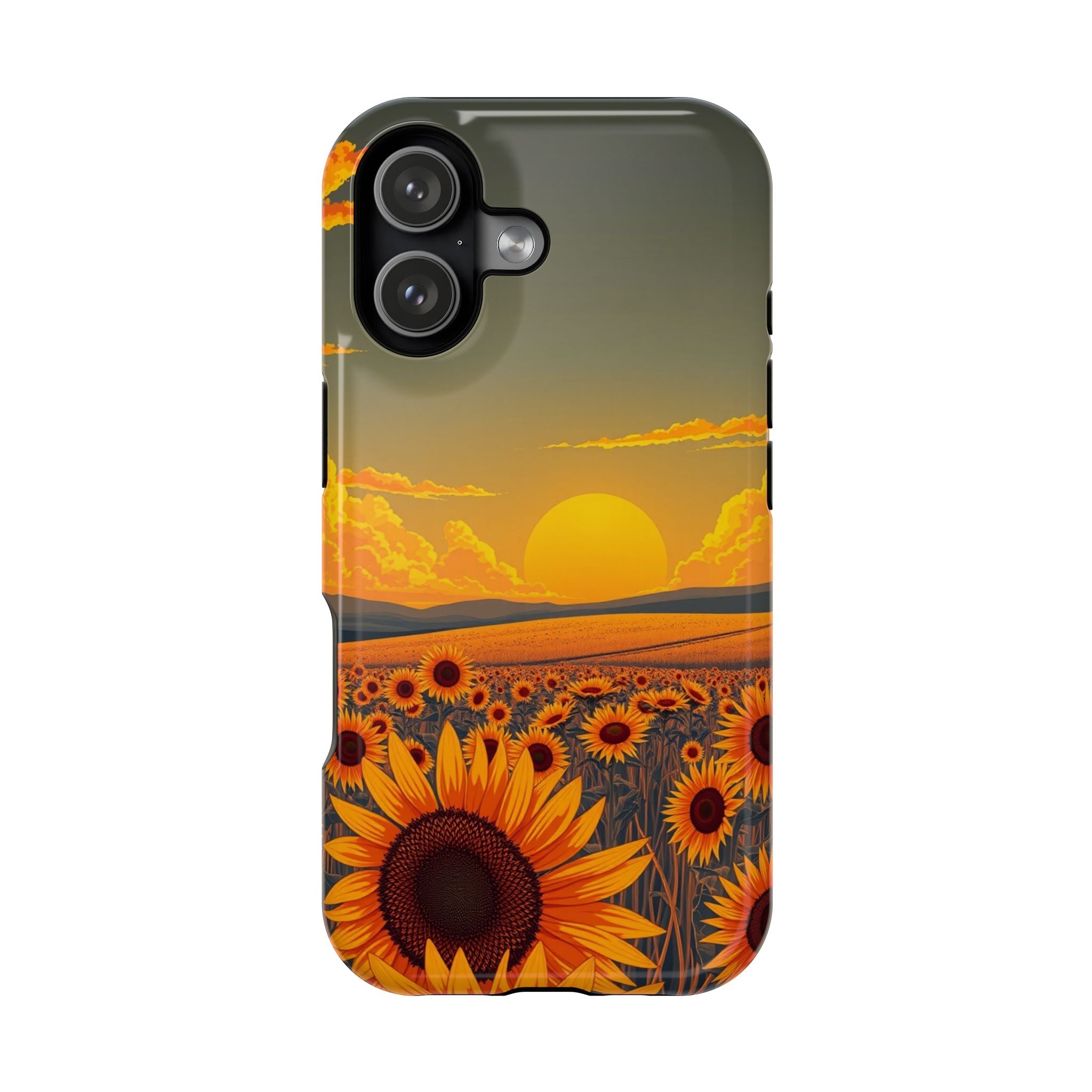 iPhone Vibrant Sunflower Prairie Design Slim Everyday iPhone Designer · iPhone C