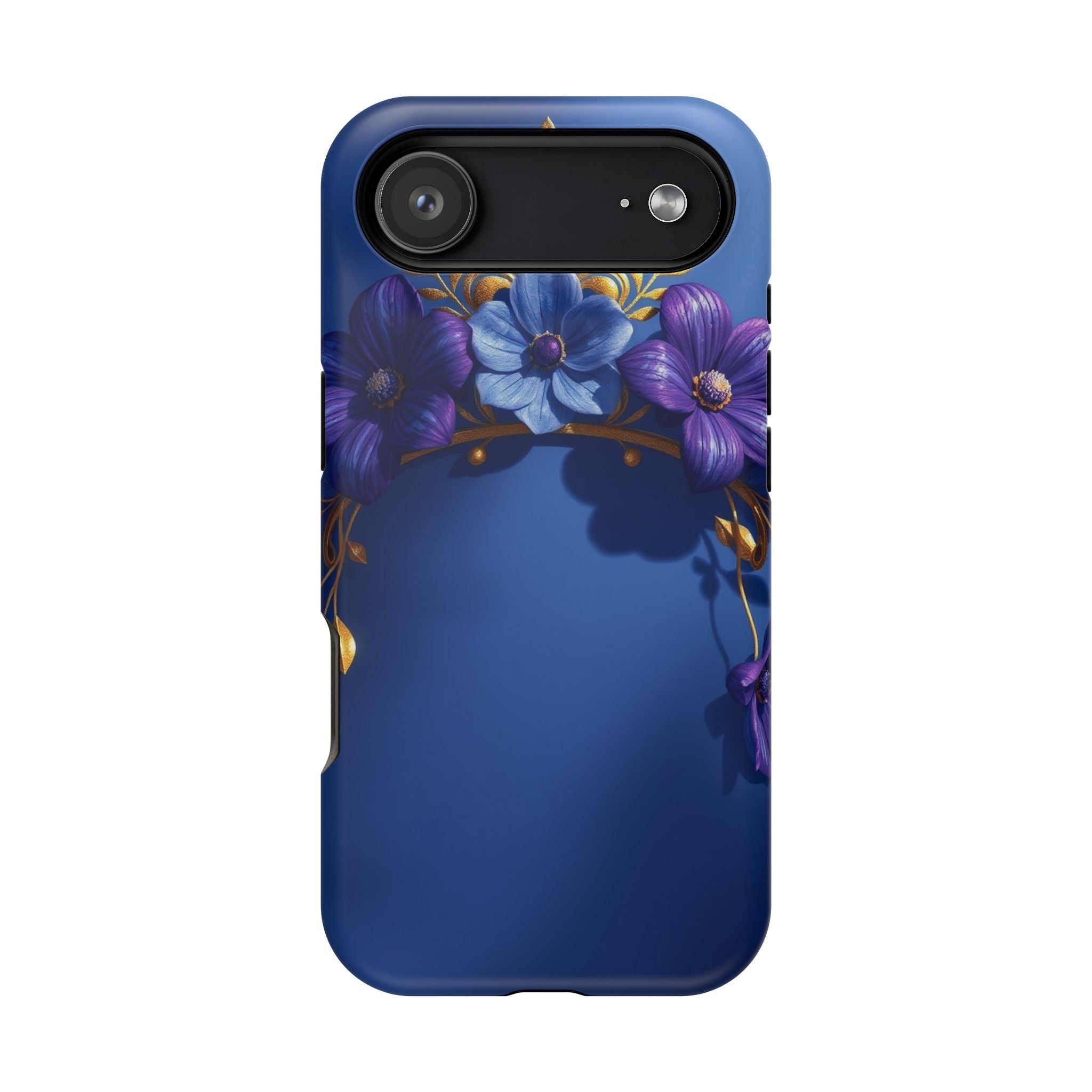 iPhone Vibrant Floral Crown Design 14 Slim Everyday Designer Case · iPhone Case