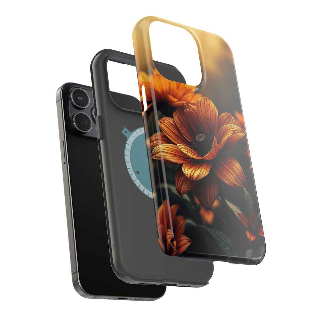iPhone Radiant Floral Ombre Design Bold Modern Everyday Snap Case · iPhone Case