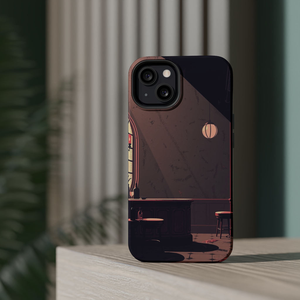 iPhone Speakeasy Dark Grunge Distressed Slim Everyday Designer Case · iPhone Cas