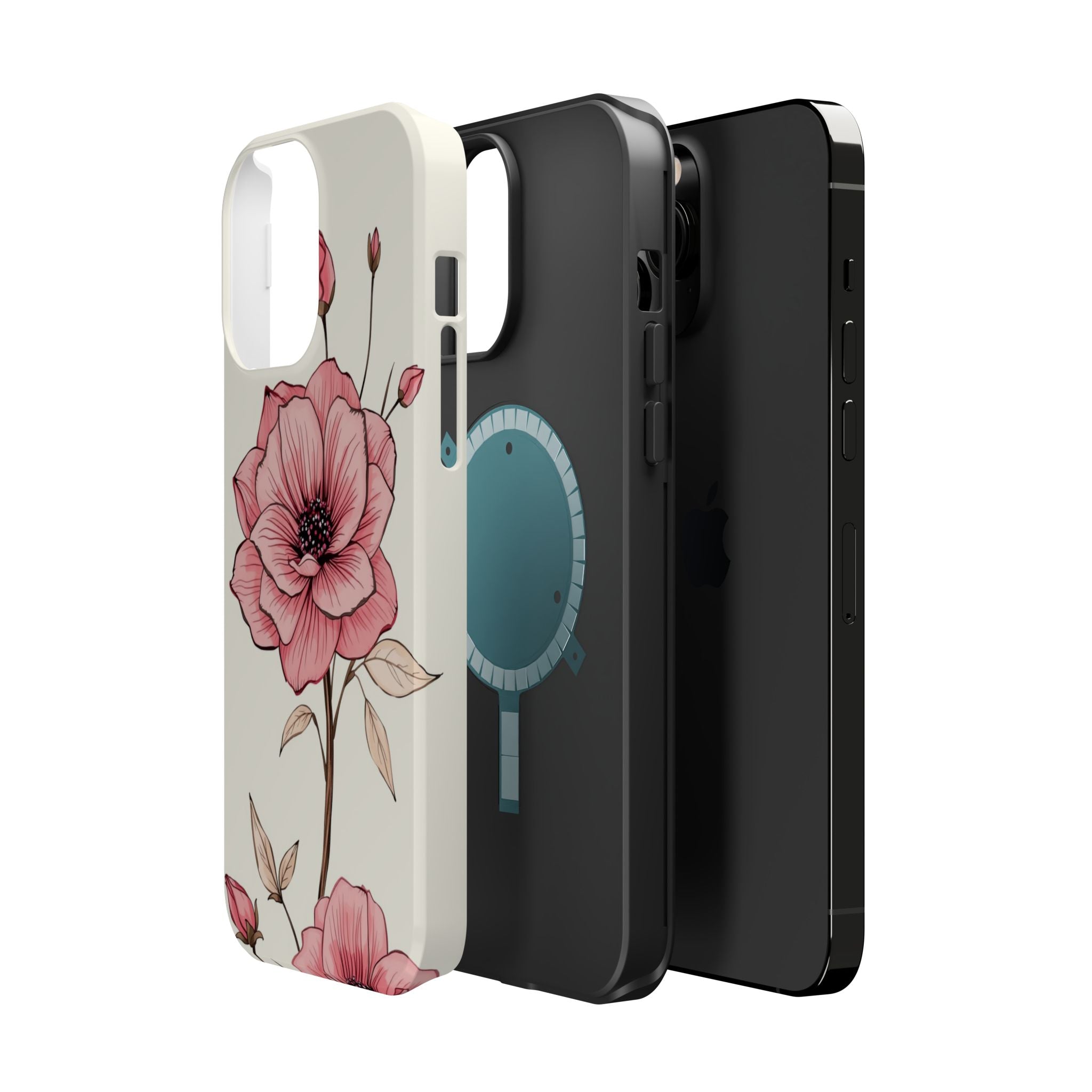 iPhone Floral Geometric Mystic Art Bold Modern Everyday Snap Case · iPhone Case