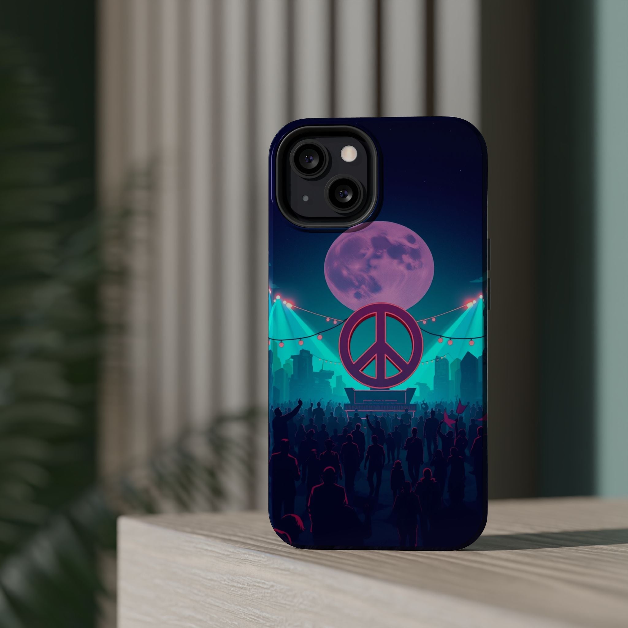 iPhone Woodstock Peace Mystic Art Bold Modern Everyday Snap Case · iPhone Case