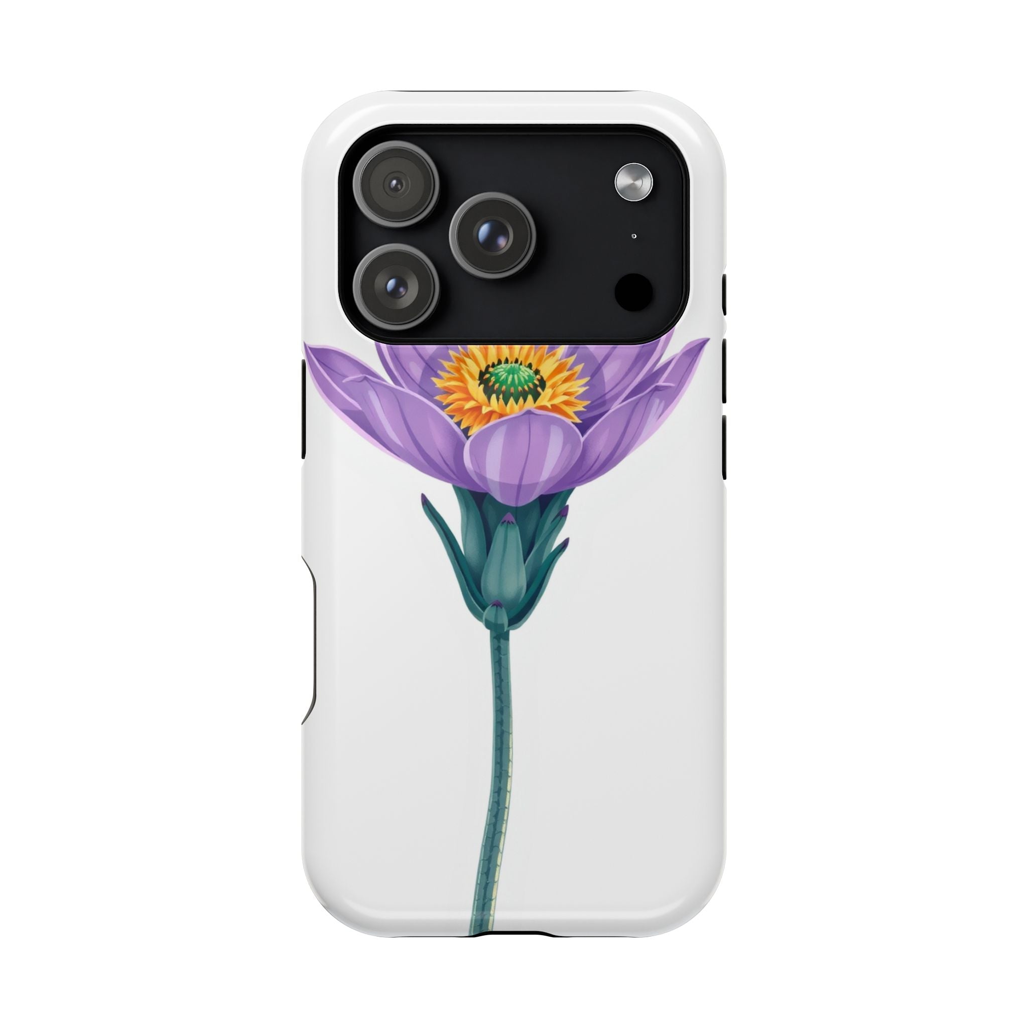 iPhone Indigo And Violet Desert Flower Slim Everyday Designer Case · iPhone Case