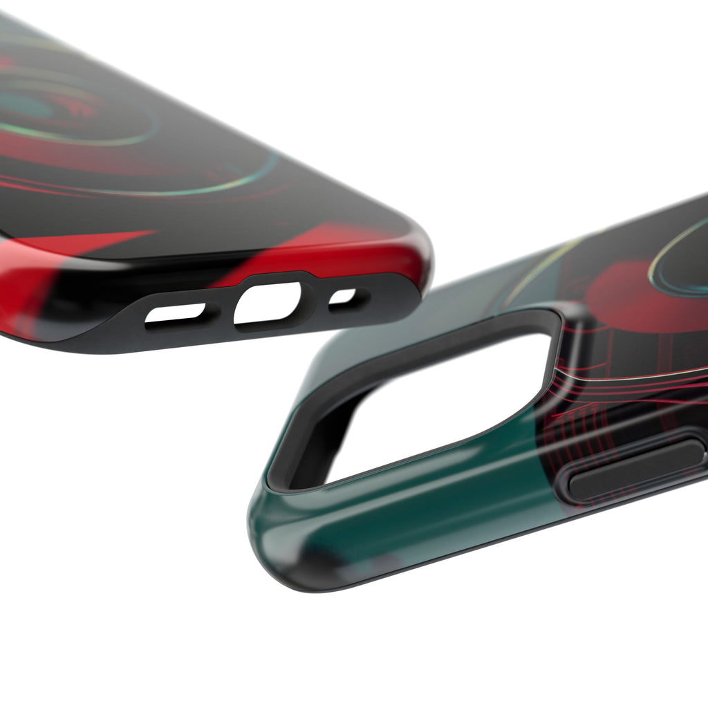 iPhone Vibrant Cassette Tape Rewind Design Slim Everyday Designer Case · iPhone