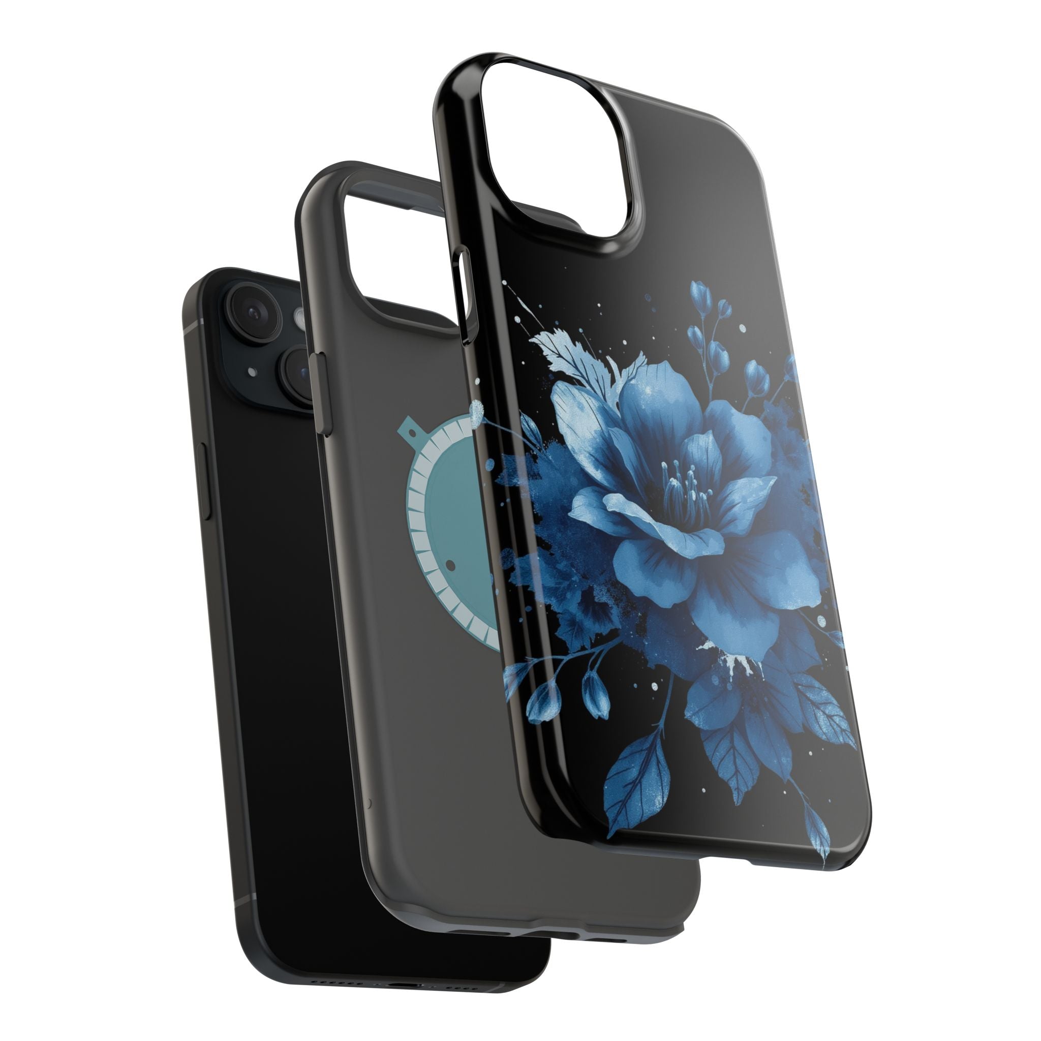iPhone Serene Floral Watercolor Splash Design Slim Everyday Designer · iPhone Ca