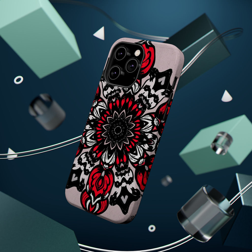 iPhone Floral Mandala Bold Art Slim Everyday Designer Case · iPhone Case