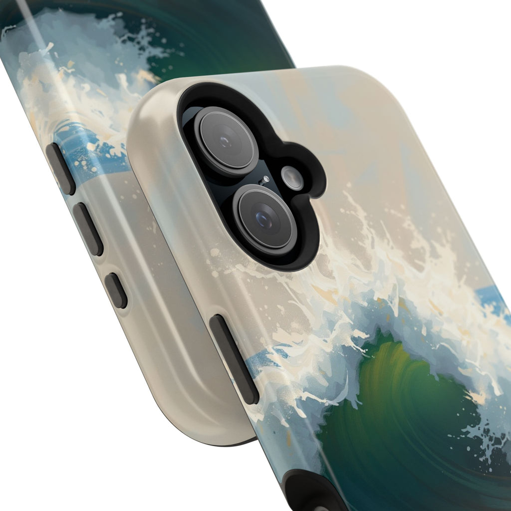 iPhone Radiant Ocean Wave Crash Design Slim Everyday Designer Case · iPhone Case