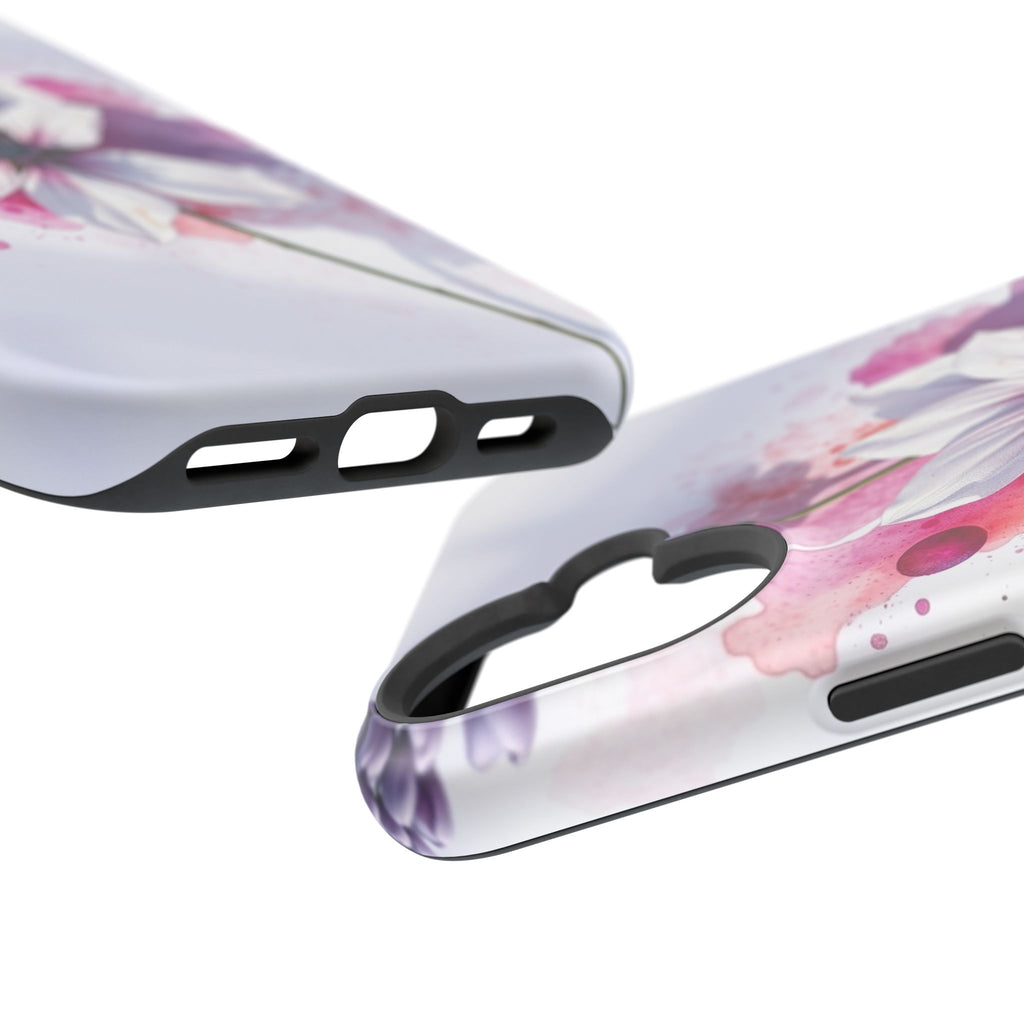 iPhone Floral Watercolor Splash Bold Art Slim Everyday iPhone 15 · iPhone Case