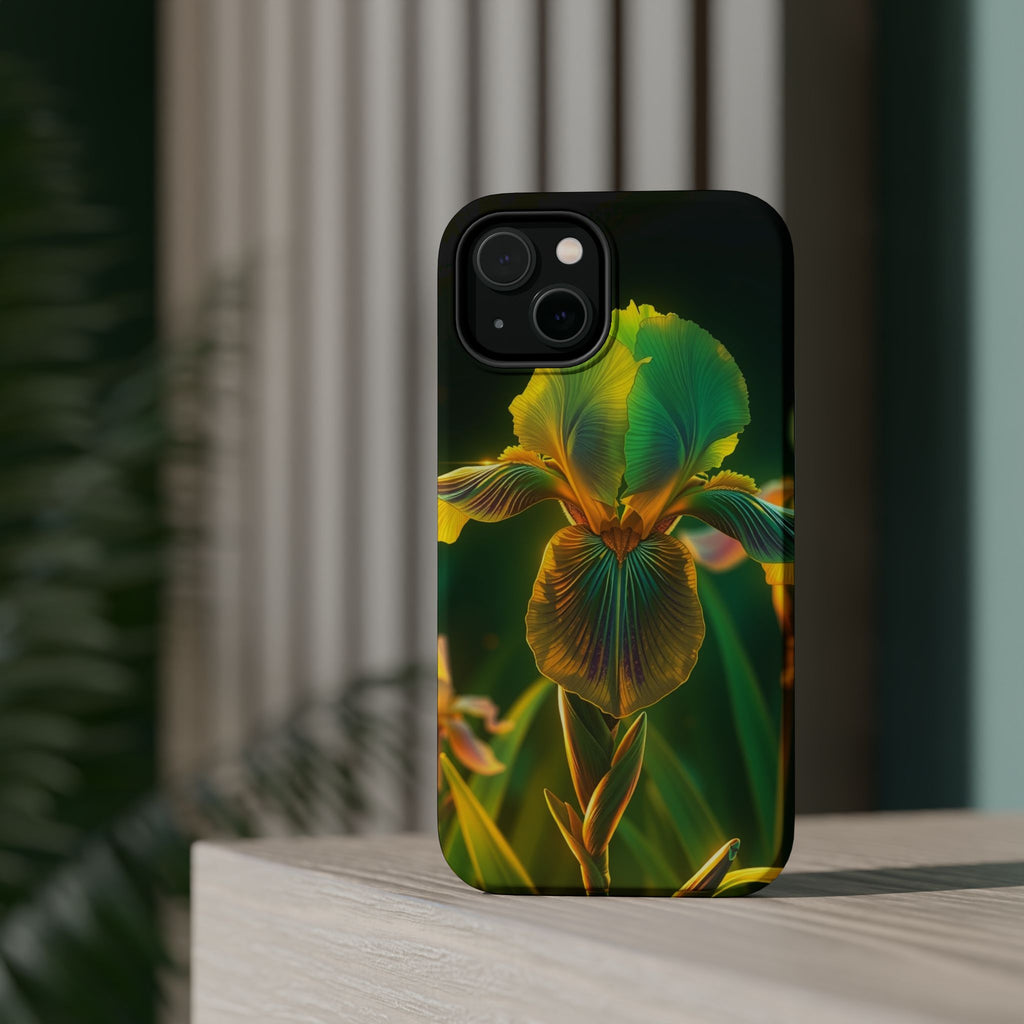 iPhone Iris Garden Bold Art Slim Everyday Designer Case · iPhone Case Quiet Mood