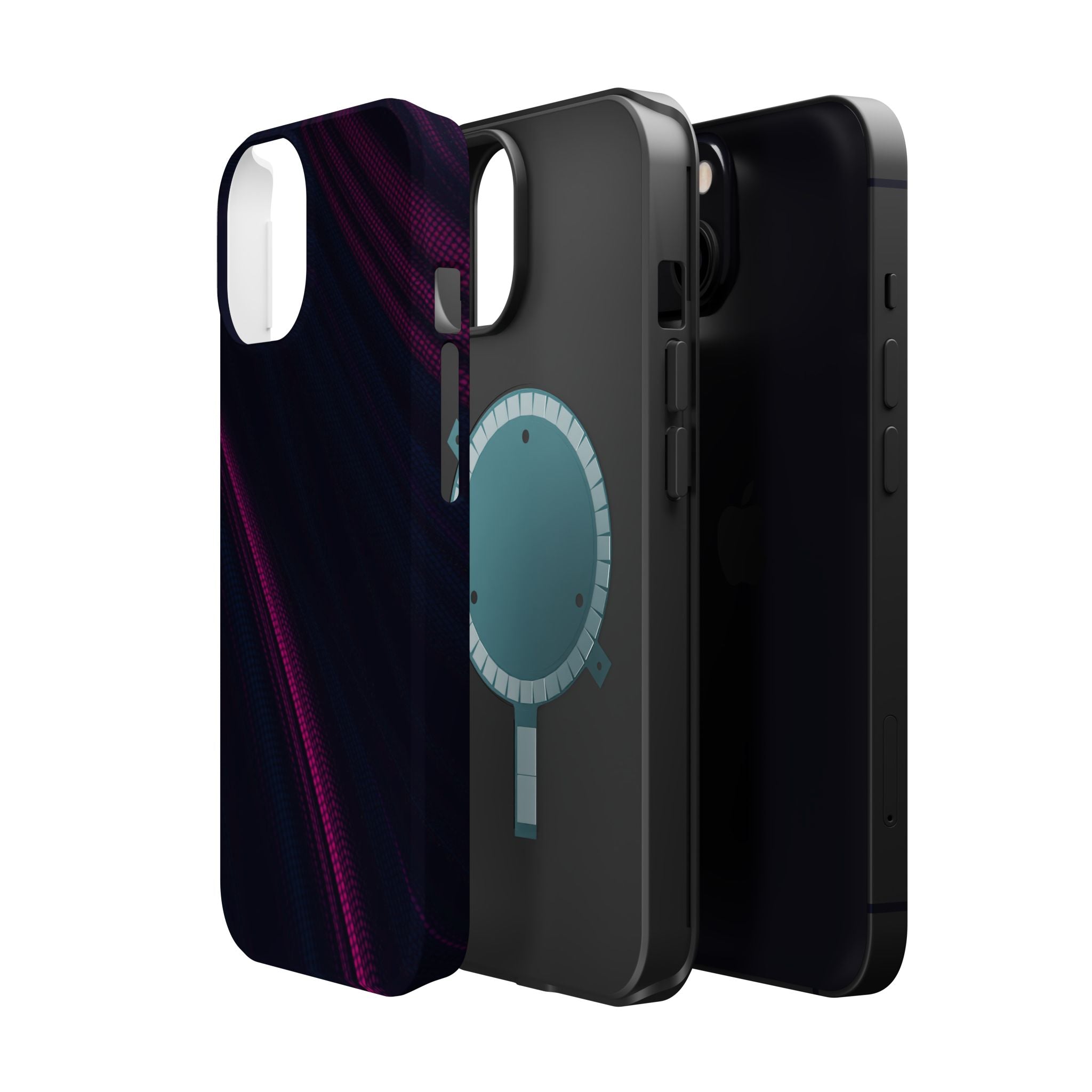 iPhone Carbon Fiber Weave Dark Gothic Ink Slim iPhone Everyday Designer · iPhone