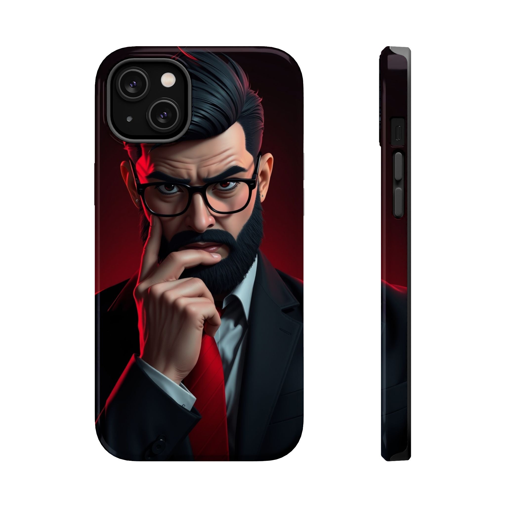 iPhone Vibrant Professional Overthinker Design Soft Finish Everyday Case · iPhon
