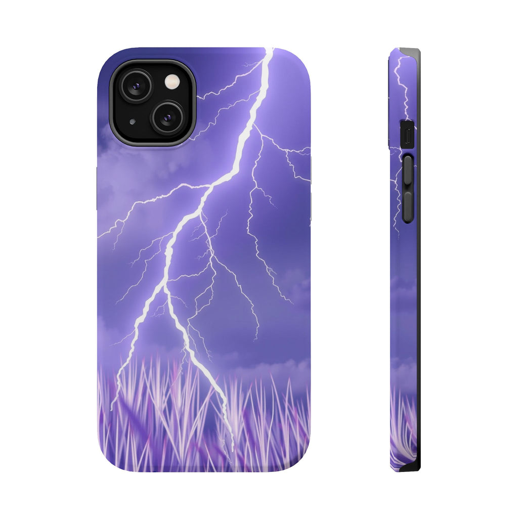 iPhone Dreamy Prairie Lightning Design Slim Everyday Designer Case · iPhone Case