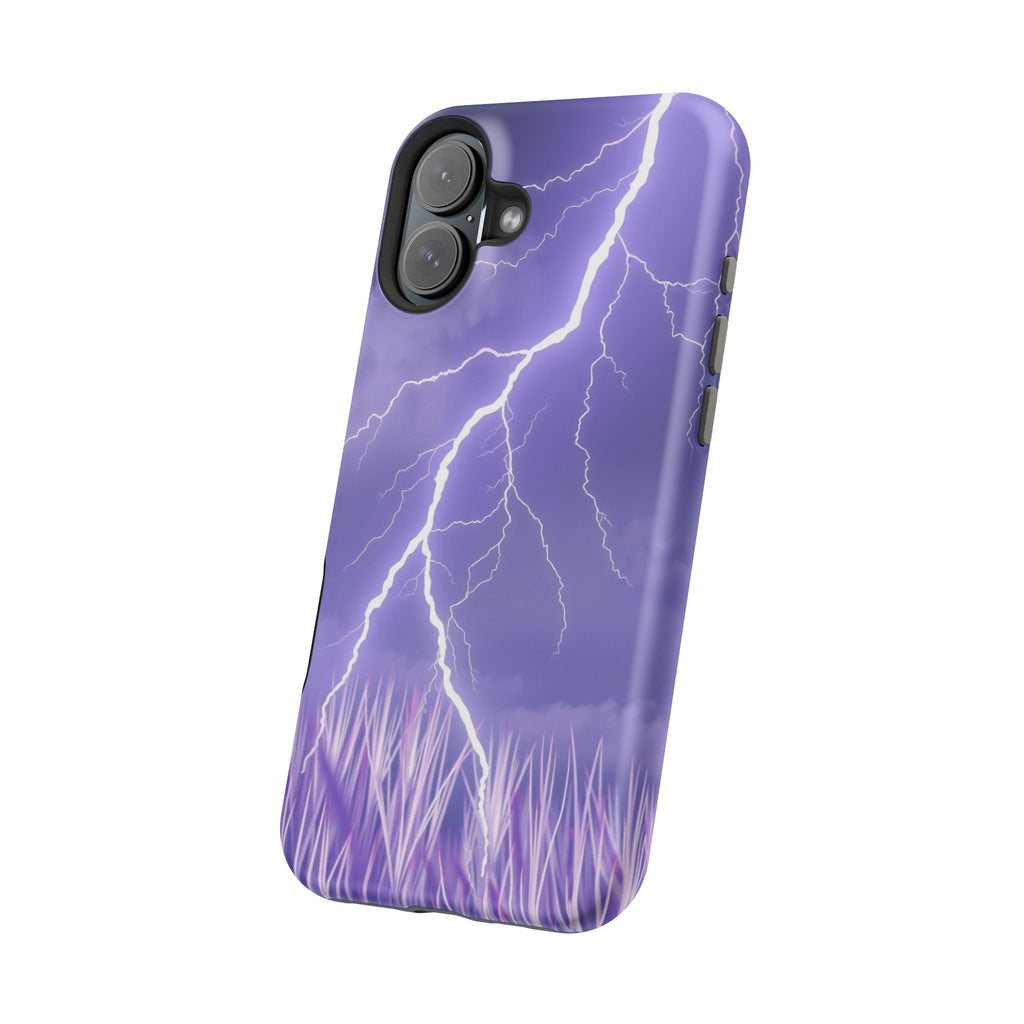 iPhone Dreamy Prairie Lightning Design Slim Everyday Designer Case · iPhone Case