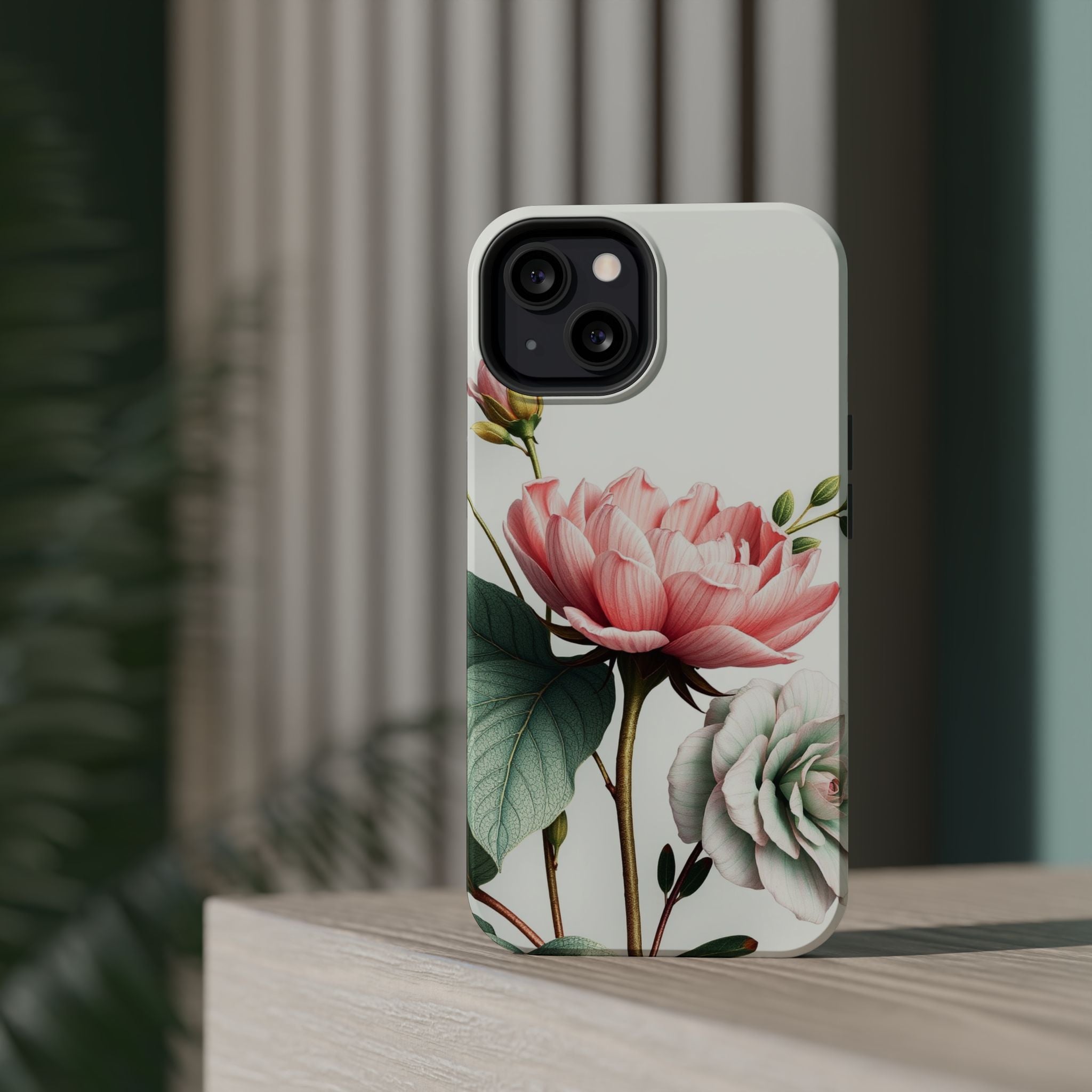 iPhone Vibrant Vintage Botanical Print Design Clean iPhone 14 Minimal · iPhone C