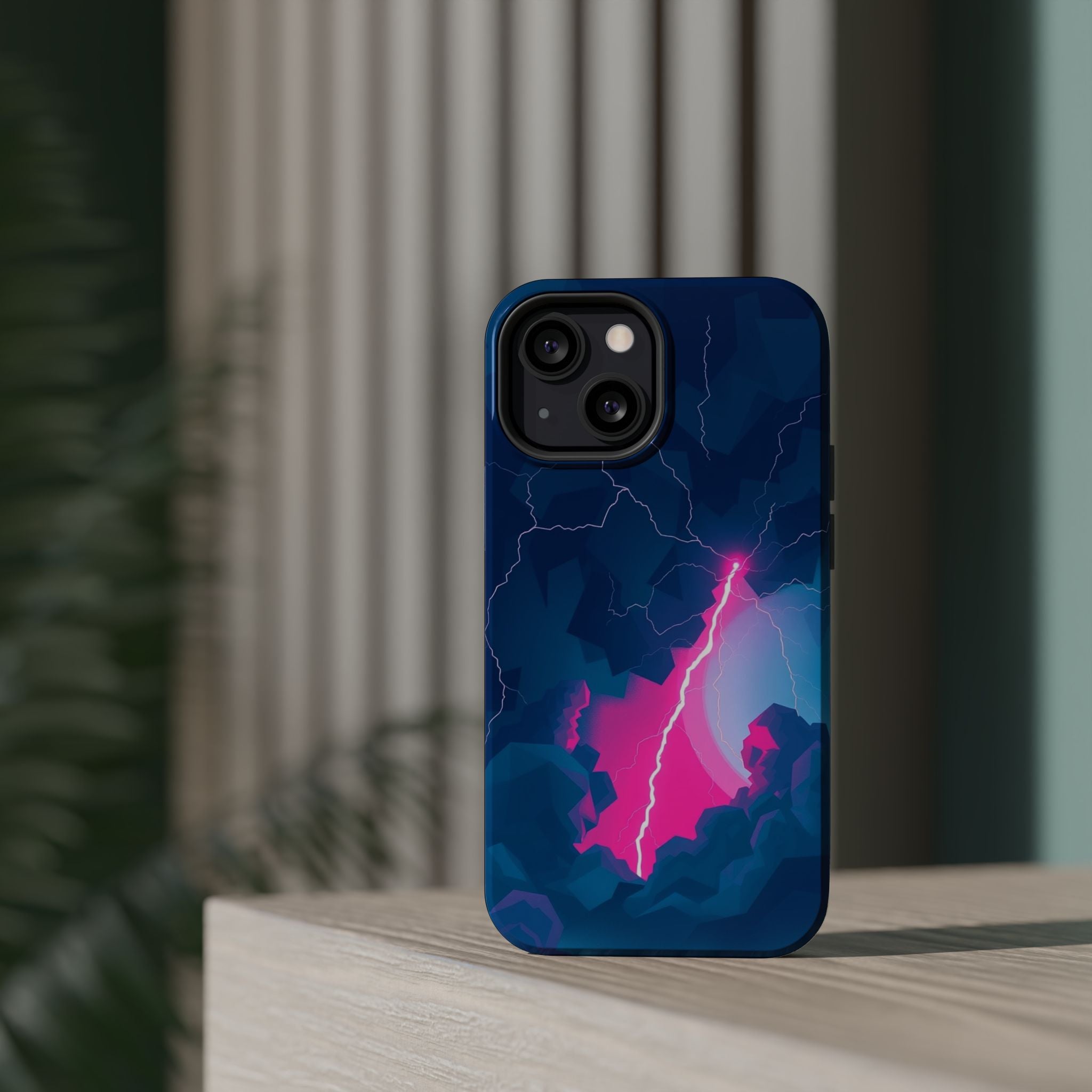iPhone Thunderstorm Sky Abstract Geometric Slim iPhone Everyday · iPhone Case