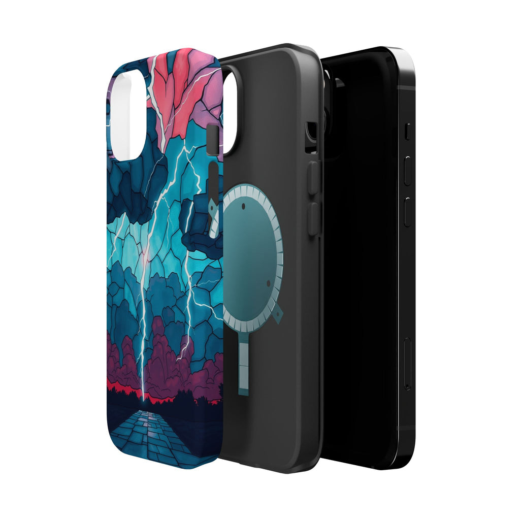 iPhone Earthy Thunderstorm Sky Design Slim Everyday Designer Case · iPhone Case