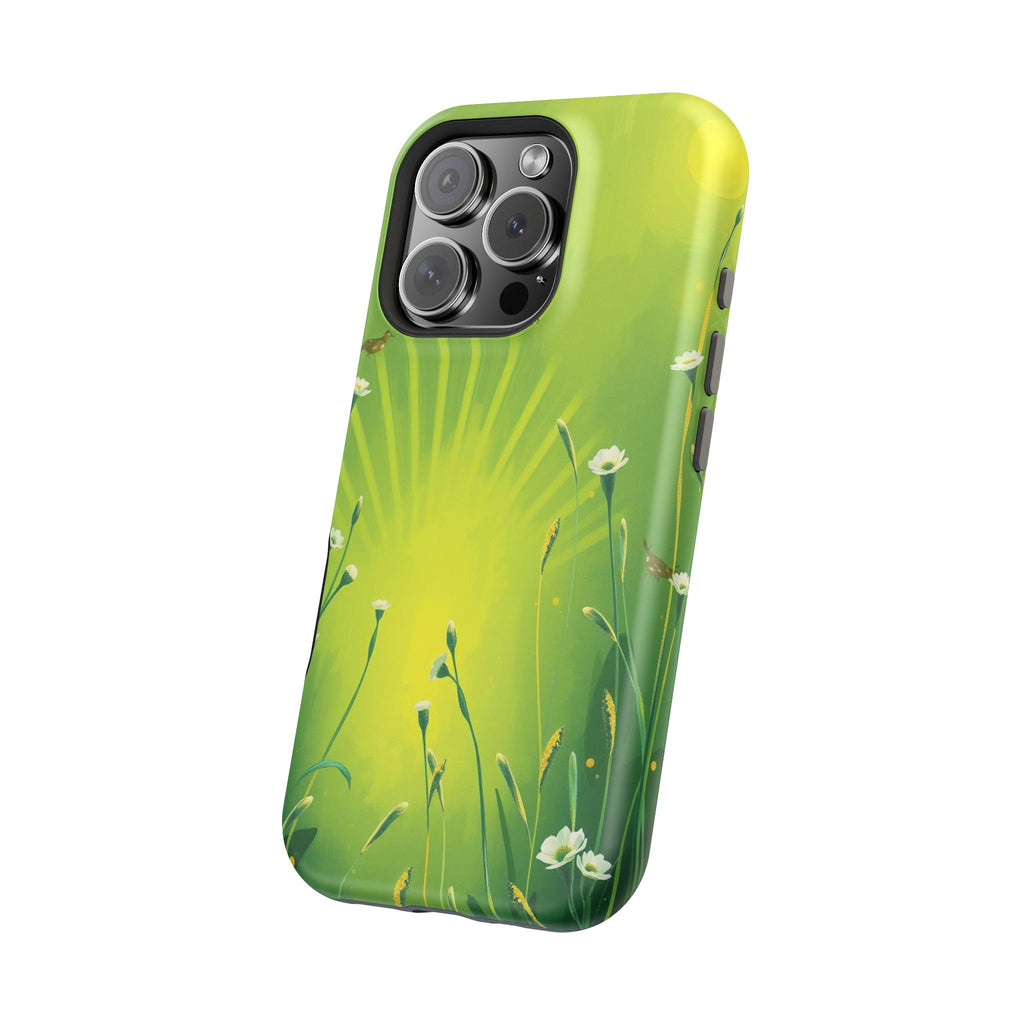 iPhone Spring Meadow Cinematic Art Bold Modern Everyday Snap Case · iPhone Case