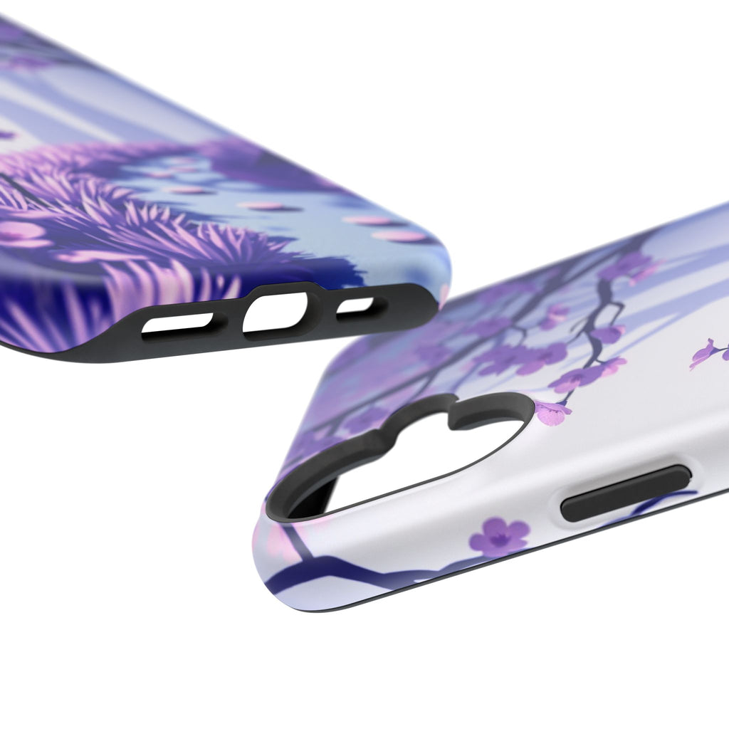 iPhone Blossom Trail Paper Cut Art Bold Modern Everyday Snap Case · iPhone Case