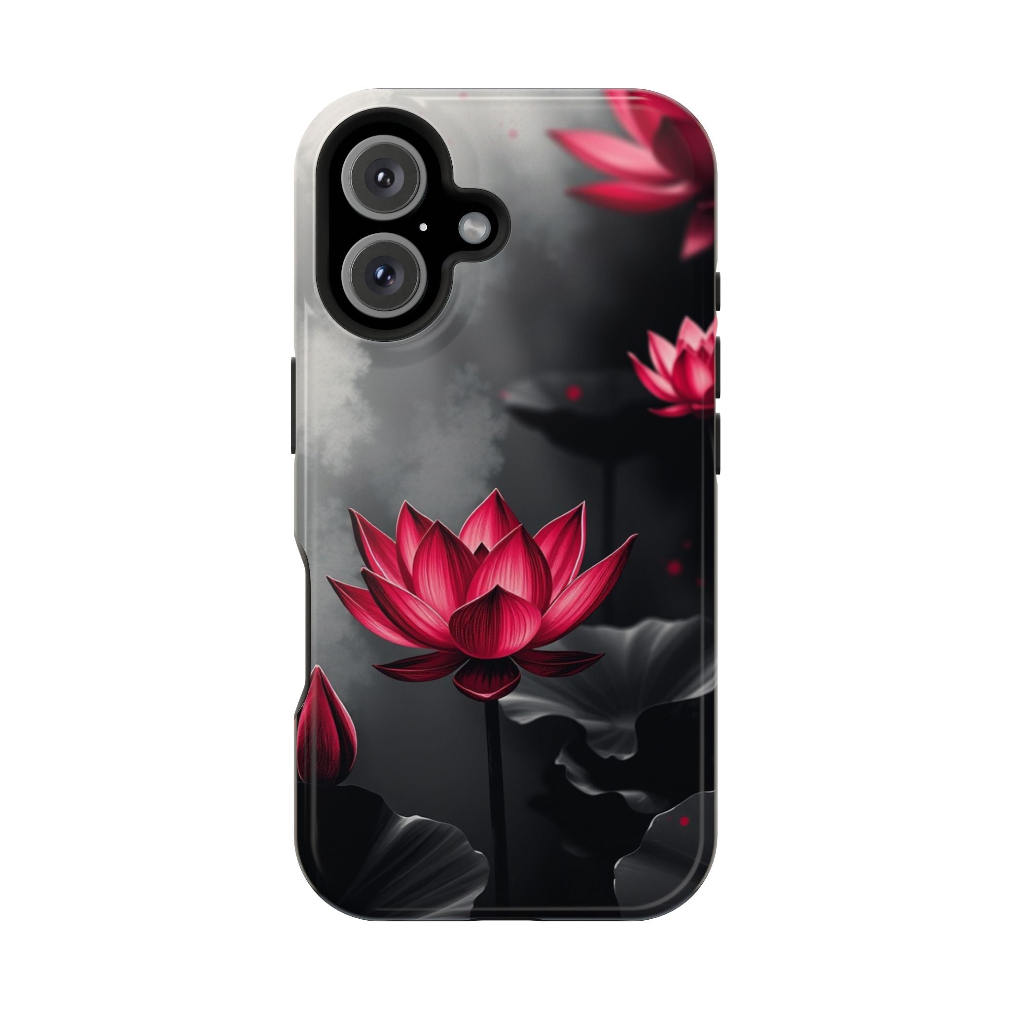 iPhone Lotus Pond Mystic Art 15 Slim Everyday Designer Case · iPhone Case