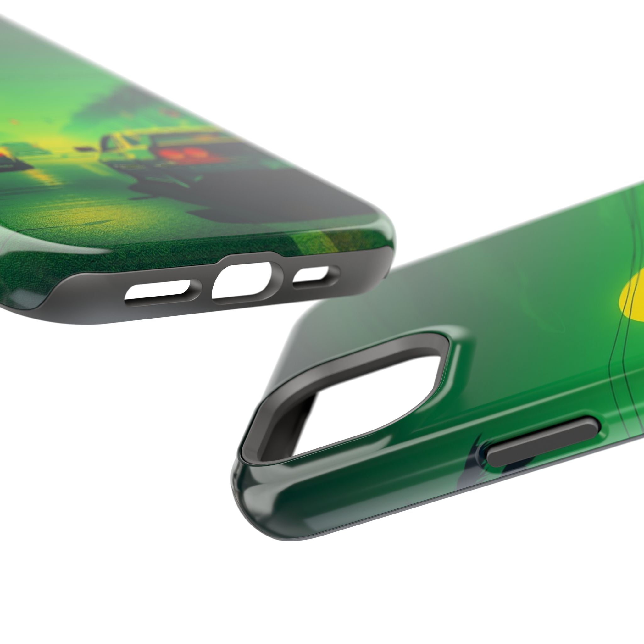 iPhone Dreamy Sunset Drive 80s Design Slim Everyday Designer Case · iPhone Case