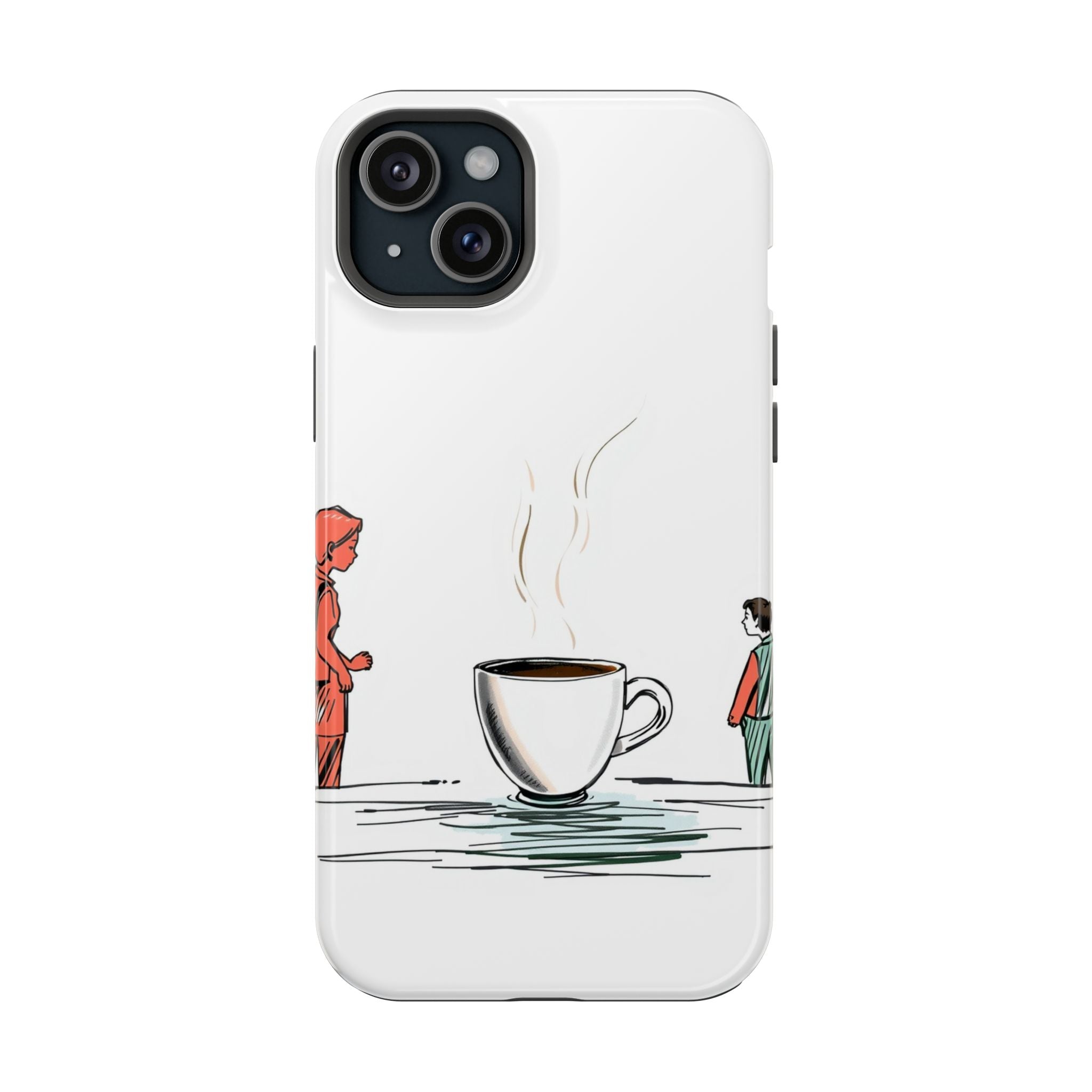 iPhone Coffee Before People Mystic Art Slim Everyday Designer Case · iPhone Case