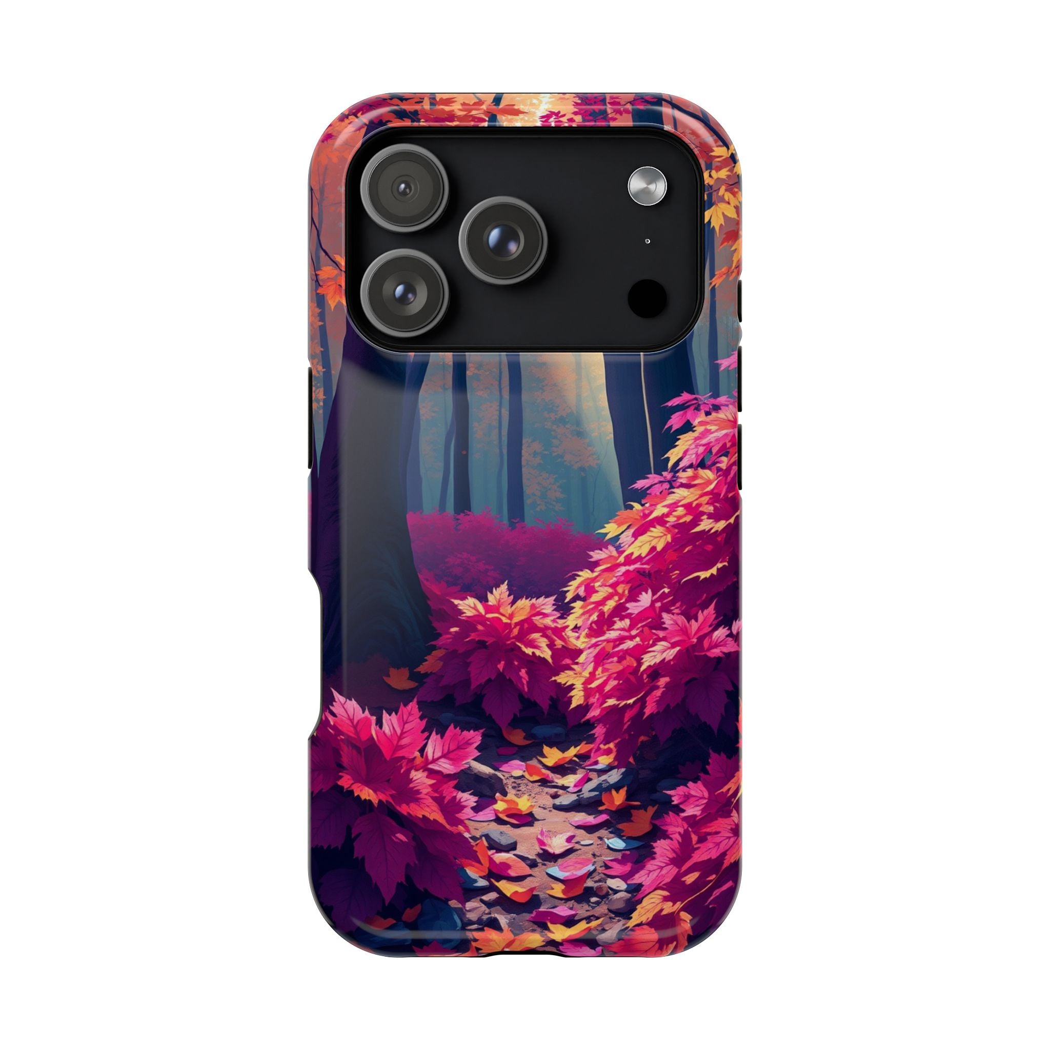 iPhone Earthy Autumn Forest Floor Design Slim Everyday iPhone Designer · iPhone