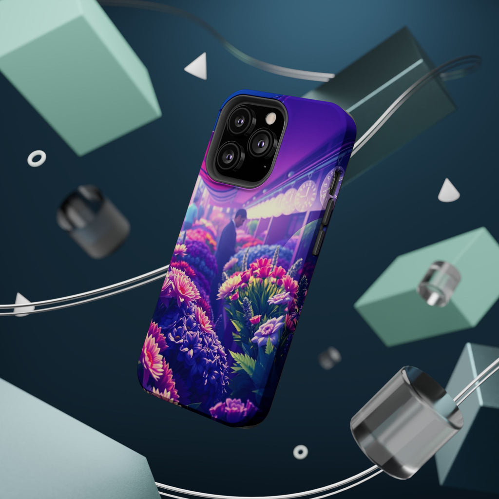 iPhone Flower Market Enchanted Art Bold Modern Everyday Snap Case · iPhone Case