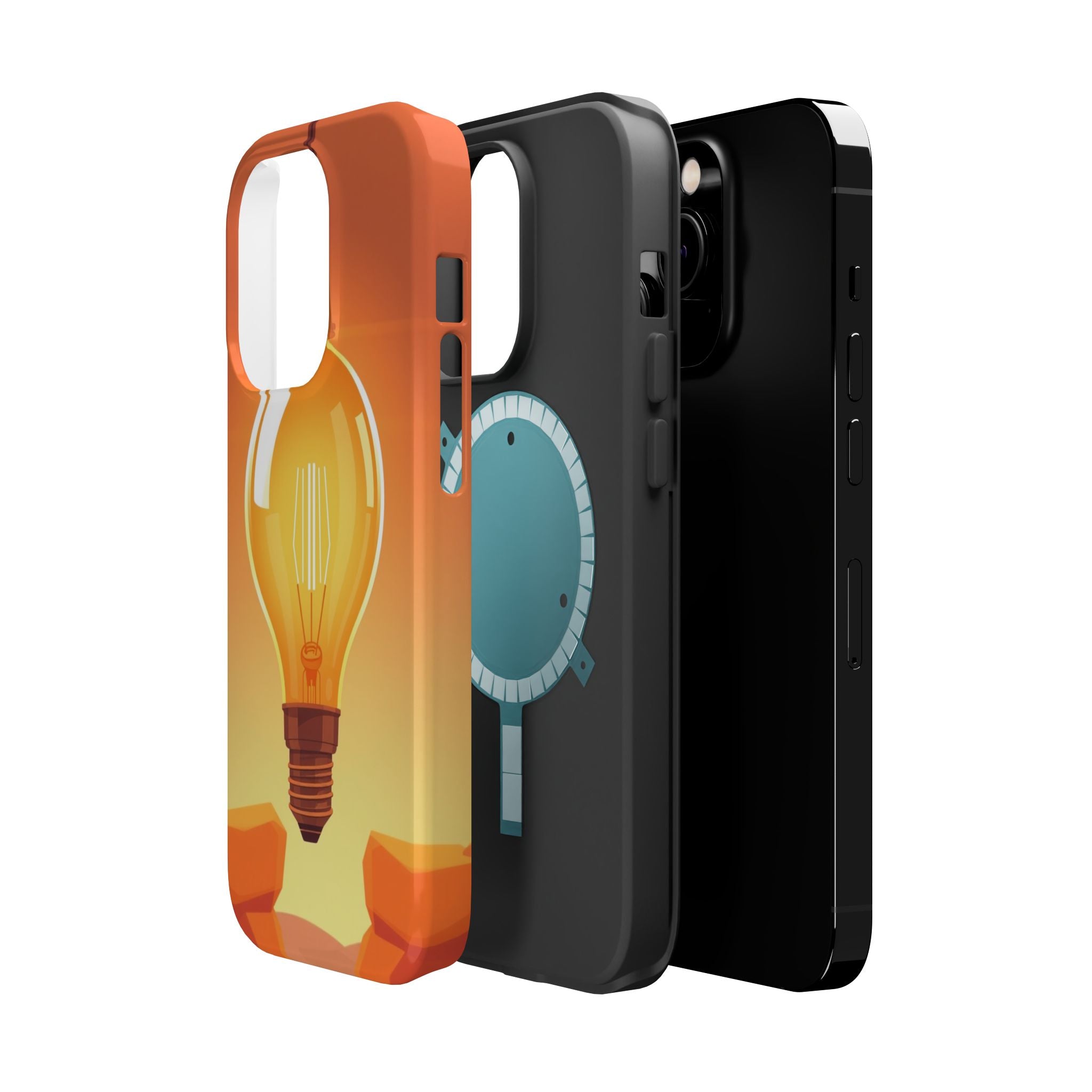iPhone Edison Bulb Warm Enchanted Art Slim Everyday Designer Case · iPhone Case