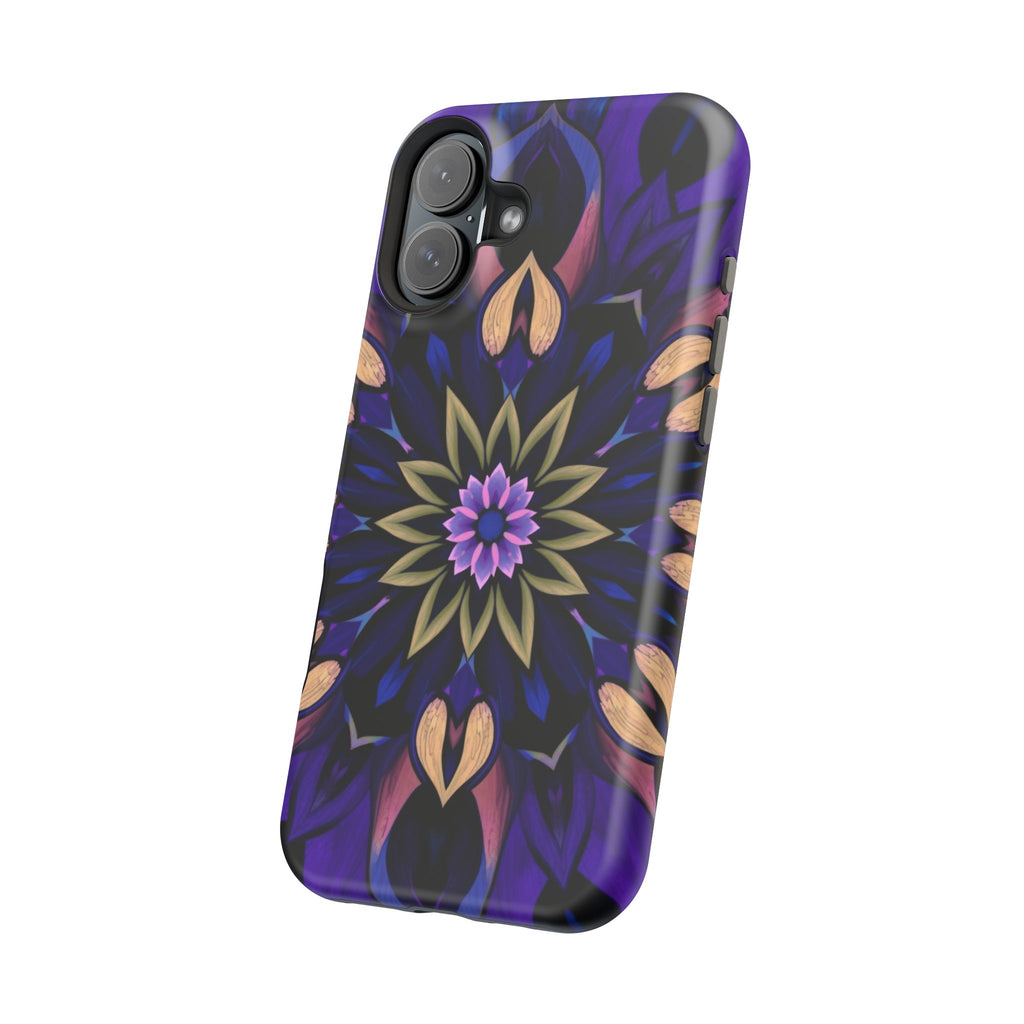 iPhone Floral Mandala Mystic Art Bold Modern Everyday Snap Case · iPhone Case